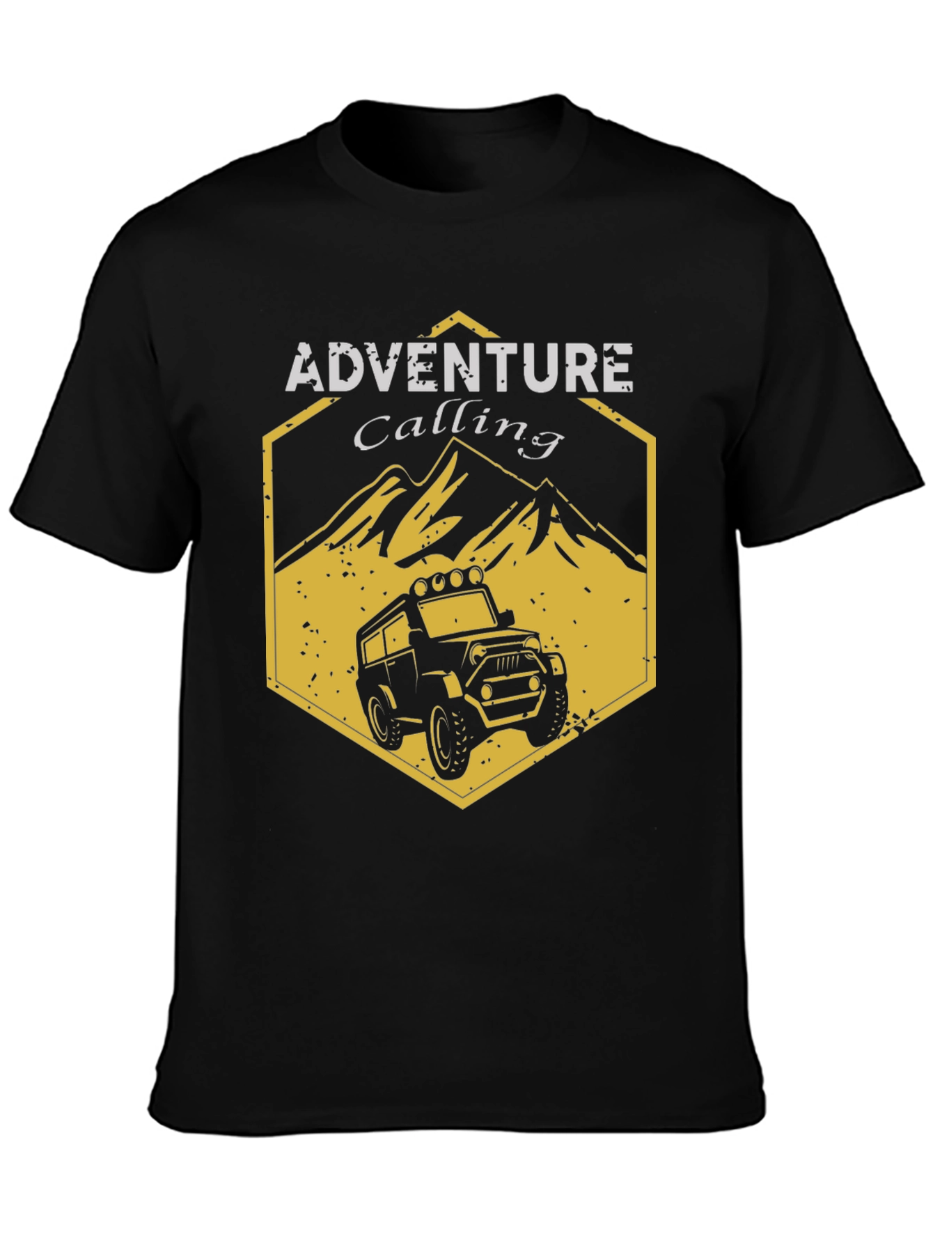 Adventure Calling Graphic Tee: Off-Road Style
