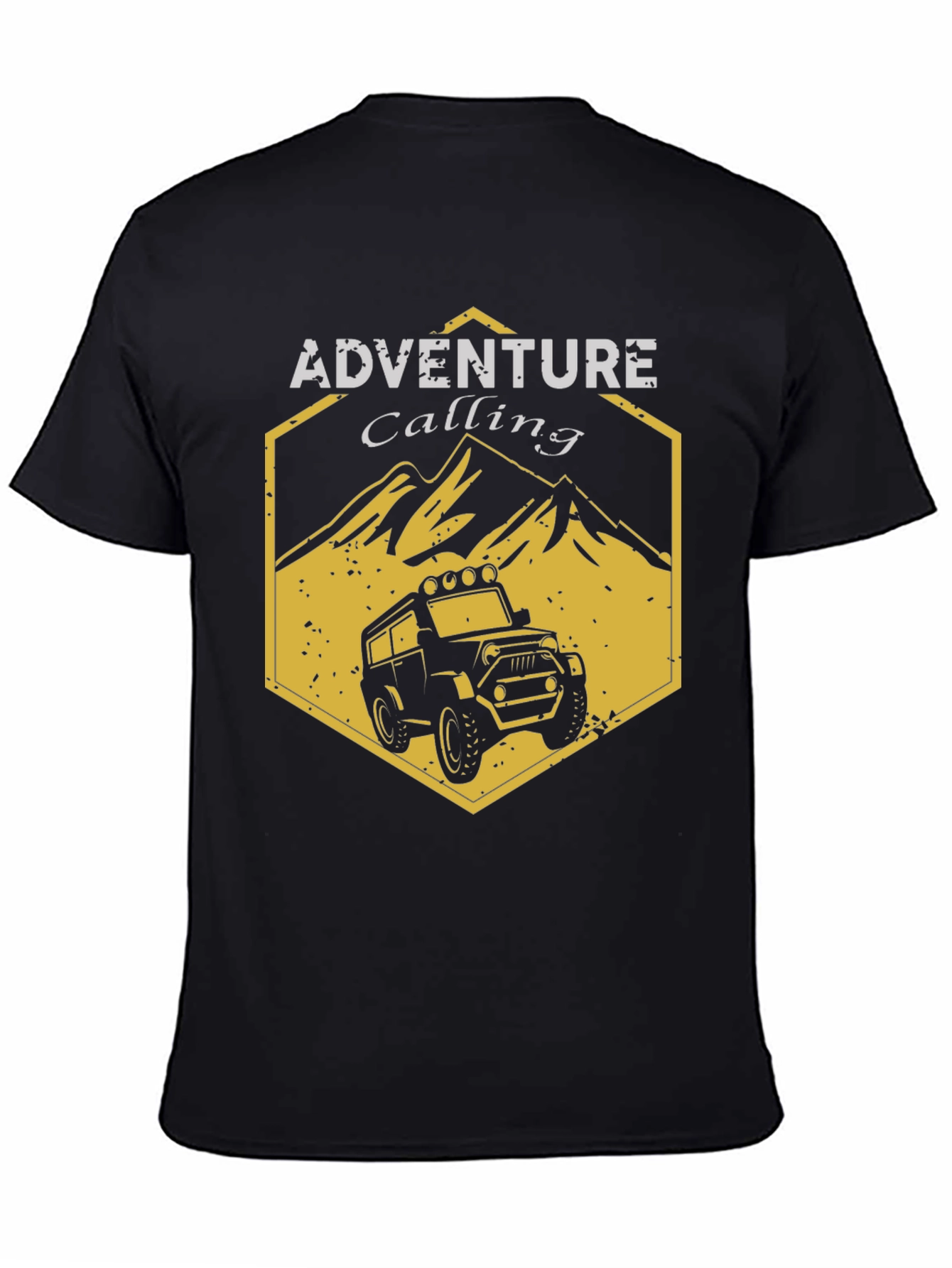 Adventure Calling Graphic Tee: Off-Road Style