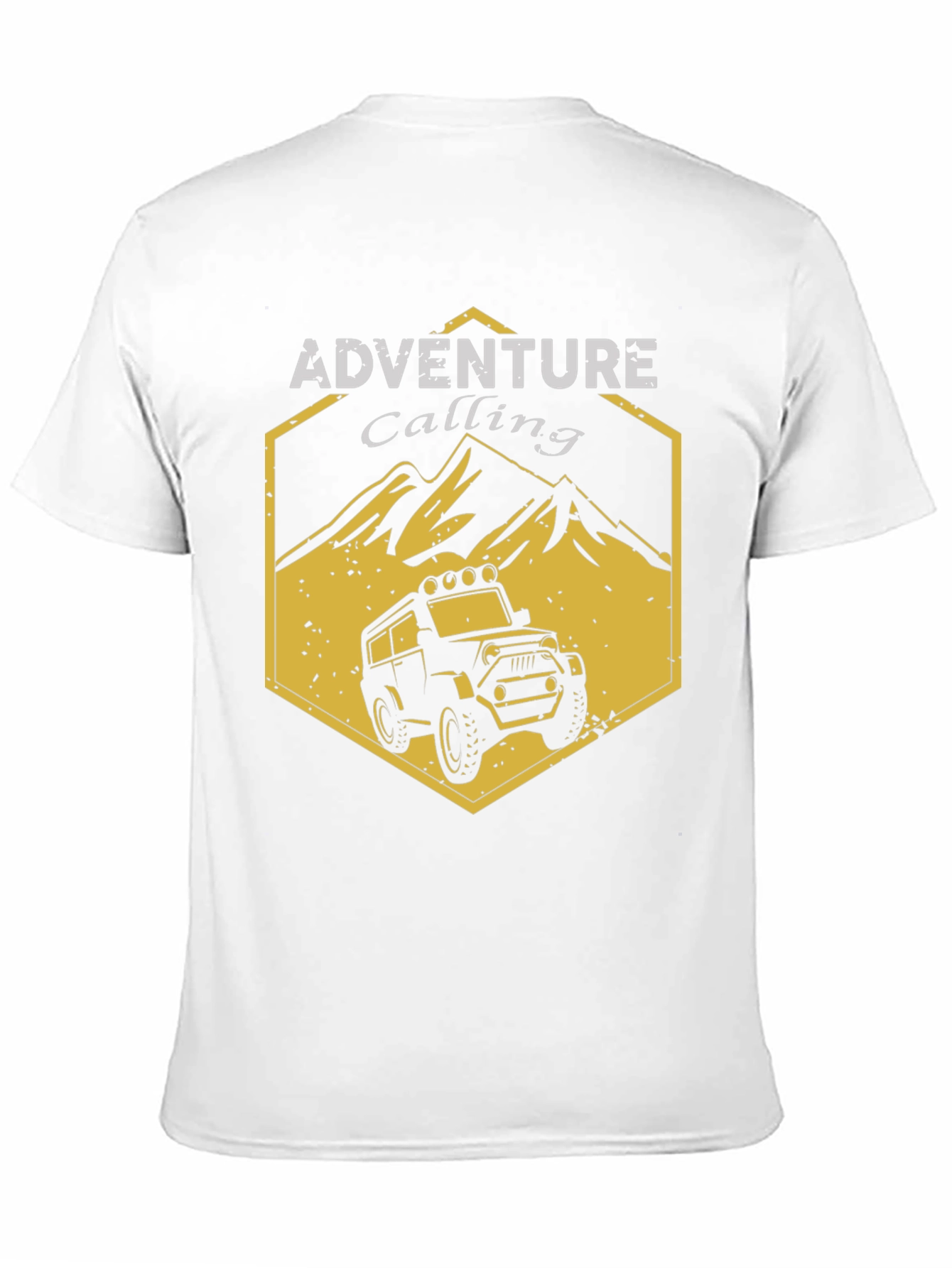Adventure Calling Graphic Tee: Off-Road Style