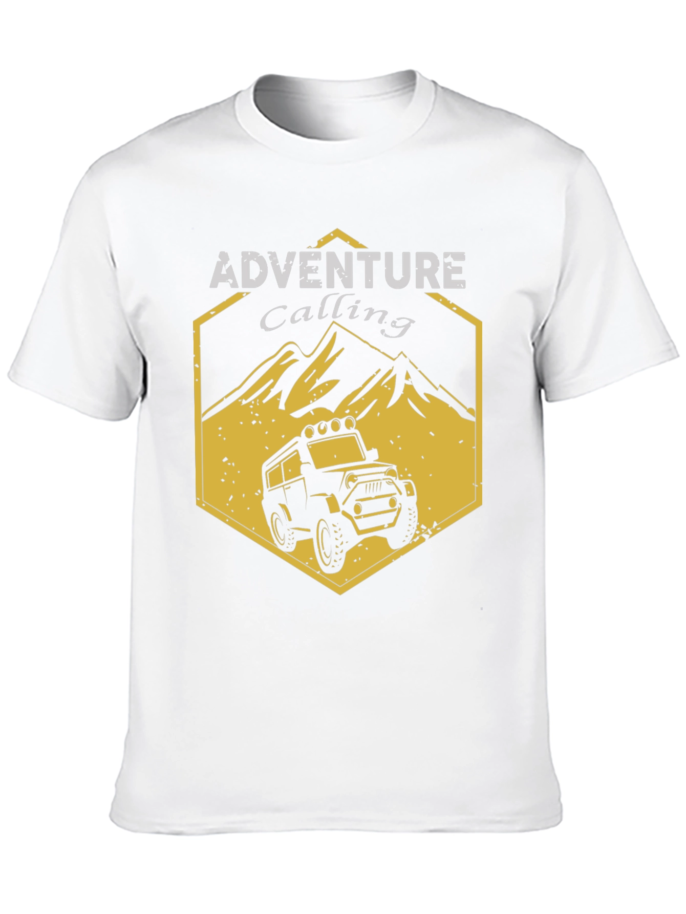 Adventure Calling Graphic Tee: Off-Road Style