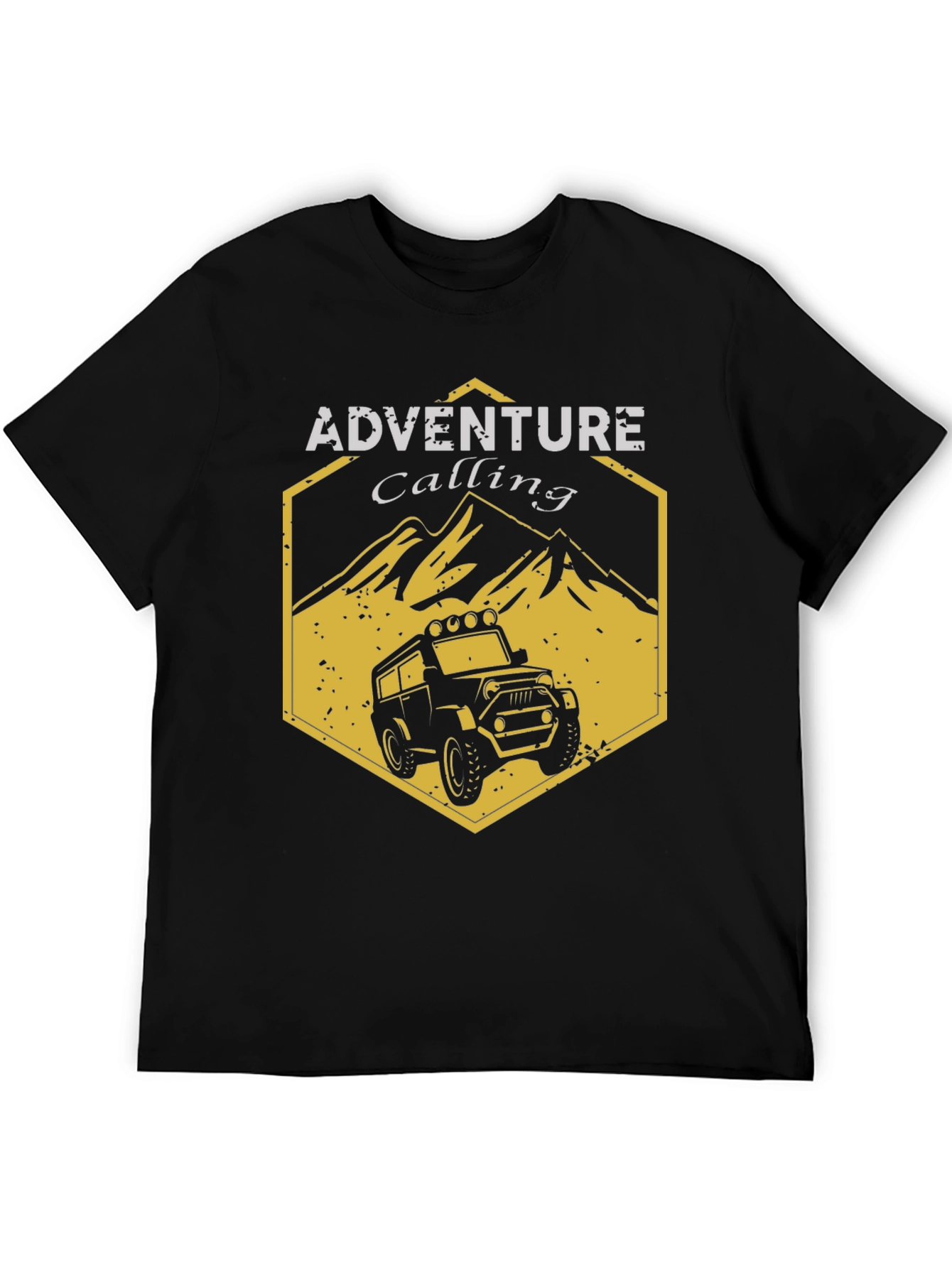 Adventure Calling Graphic Tee: Off-Road Style