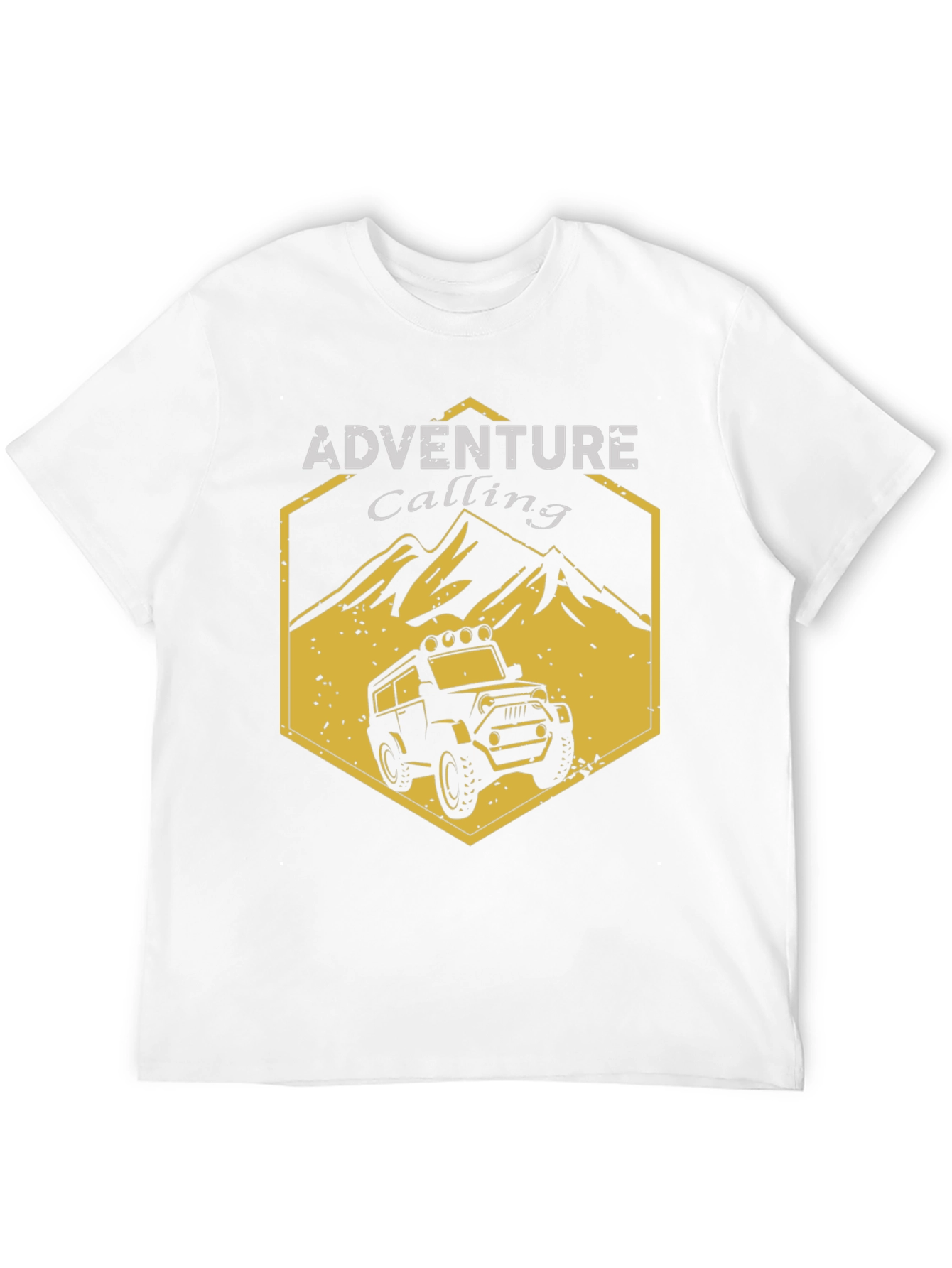 Adventure Calling Graphic Tee: Off-Road Style