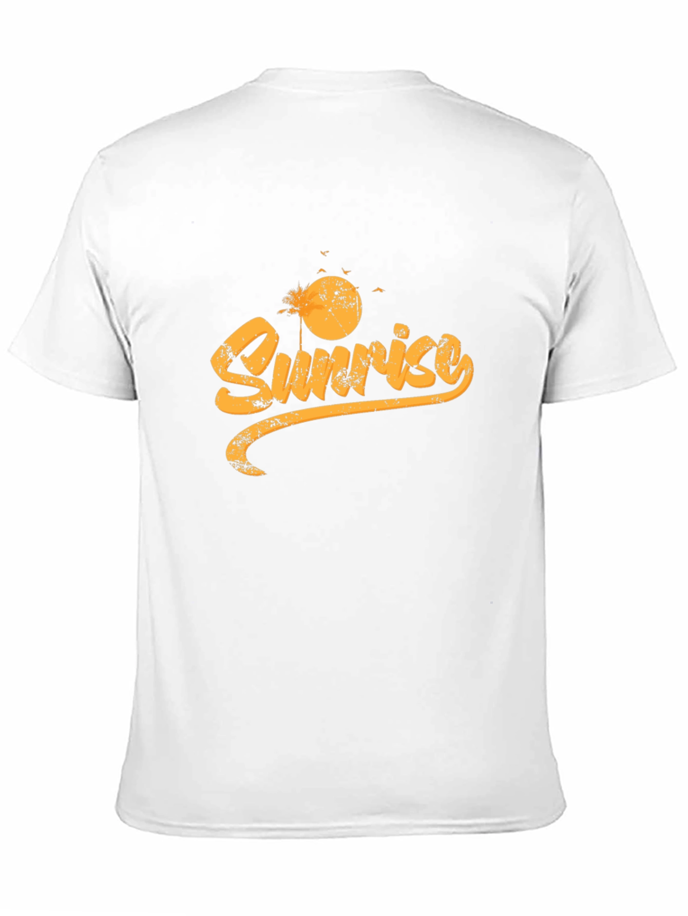 Sunrise Graphic Tee - Black Cotton Blend