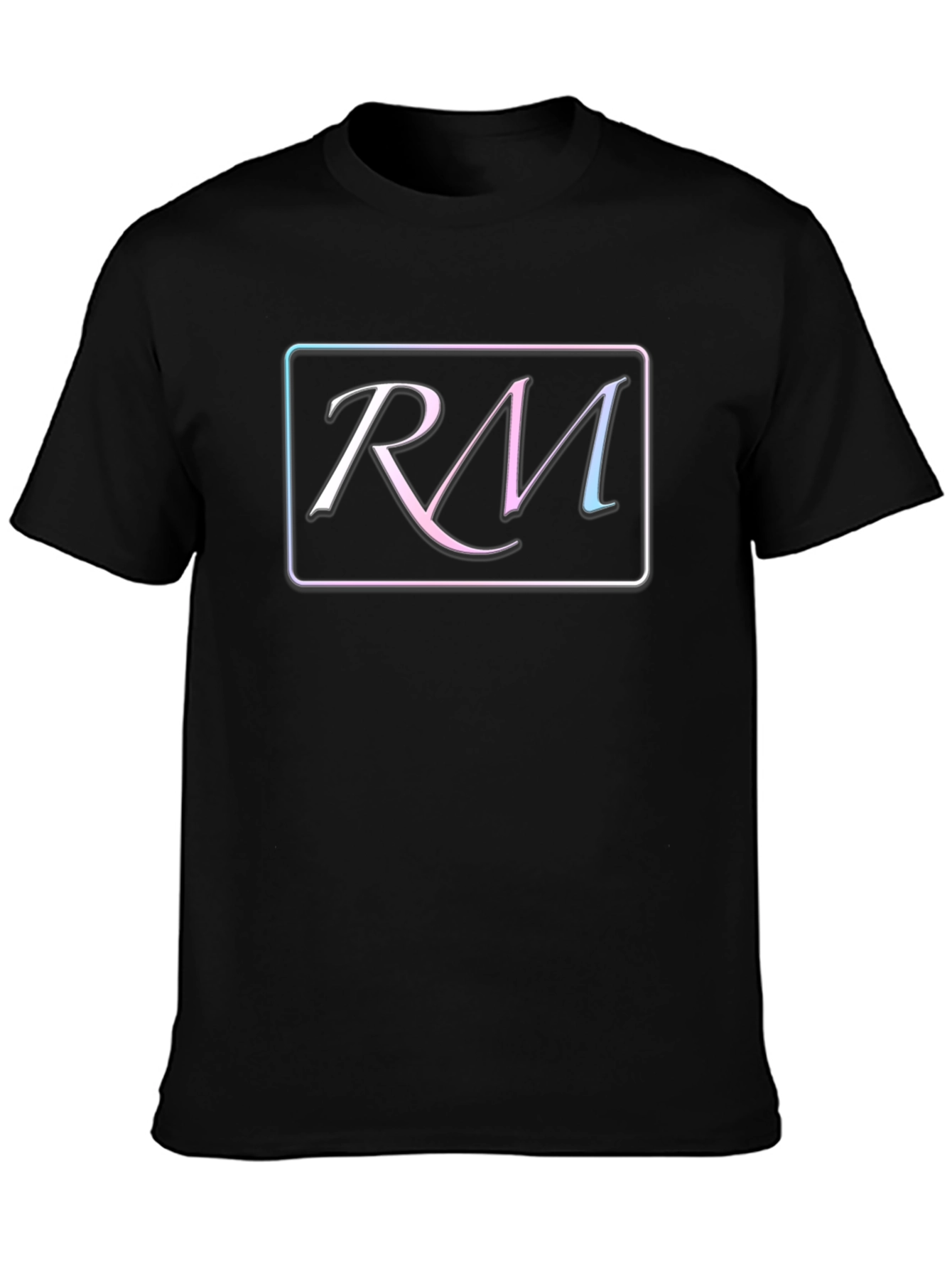 RM Initial T-Shirt - Stylish Monogram Tee