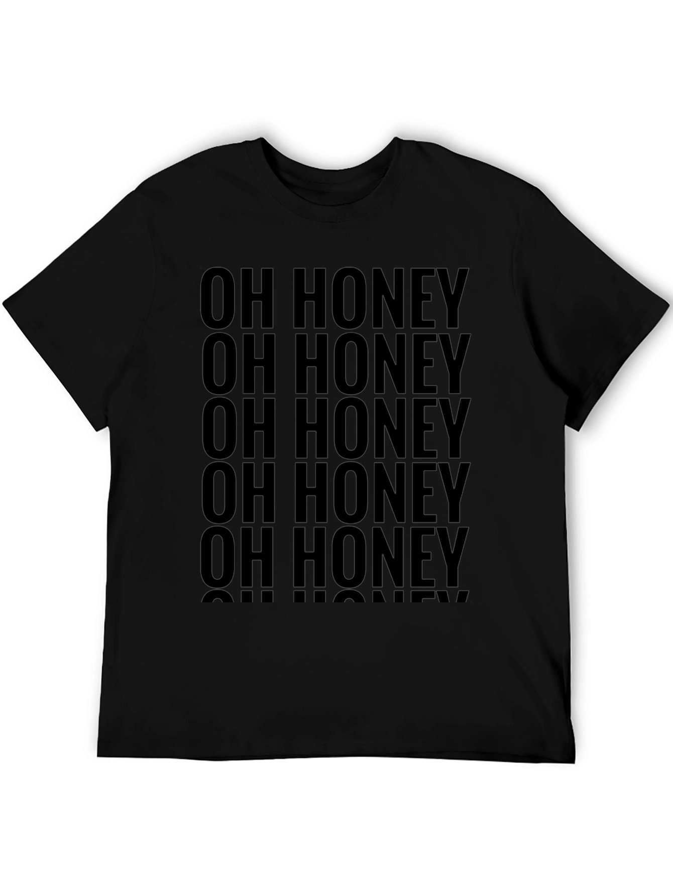 Oh Honey Graphic Tee - Black T-Shirt
