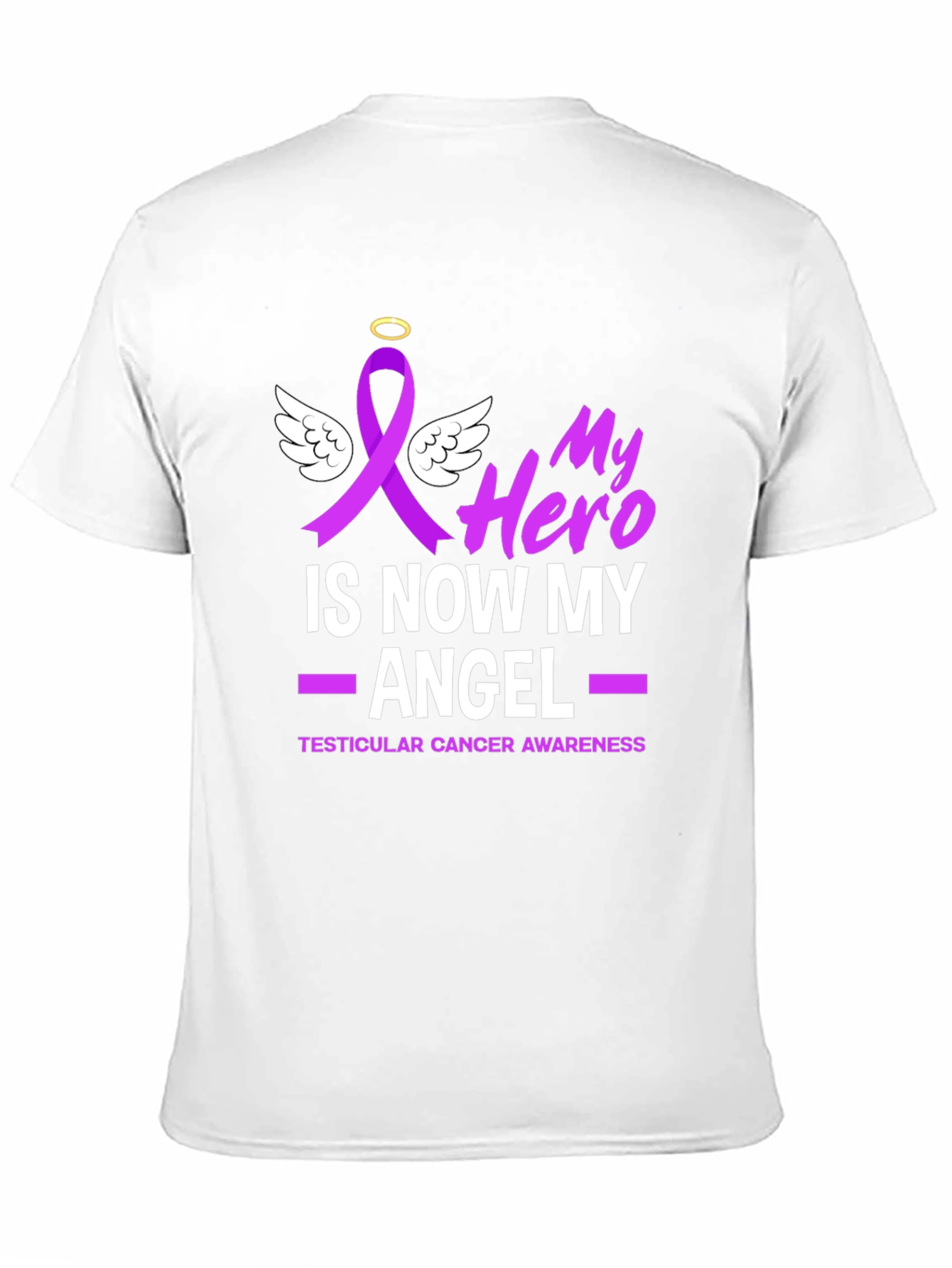 My Hero Is Now My Angel Awareness T-Shirt