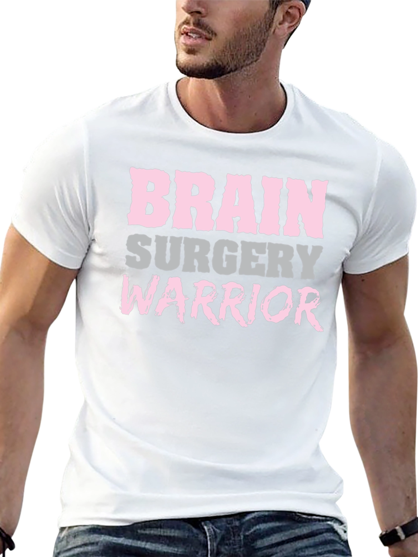 Brain Surgery Warrior T-Shirt - Support Recovery
