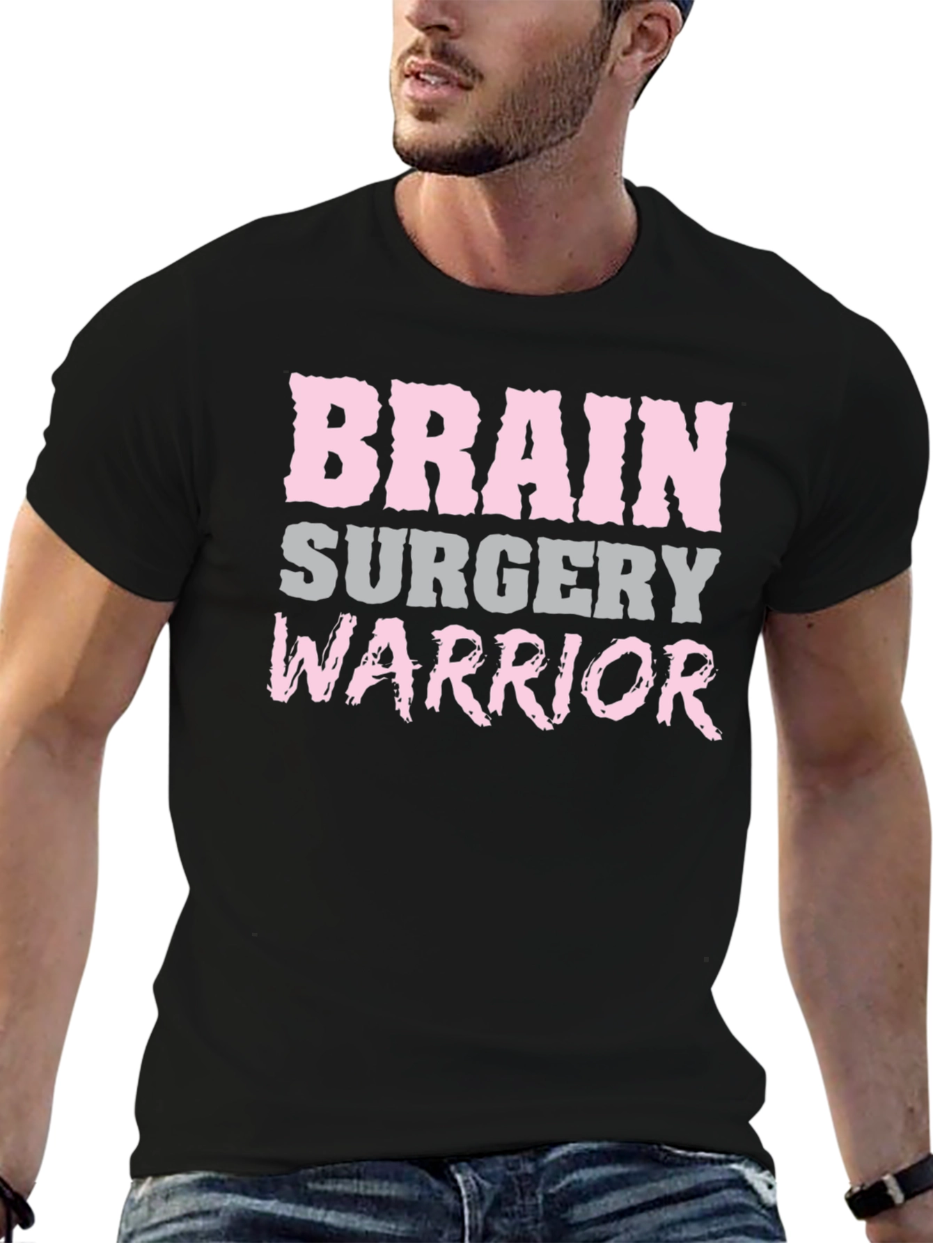 Brain Surgery Warrior T-Shirt - Support Recovery