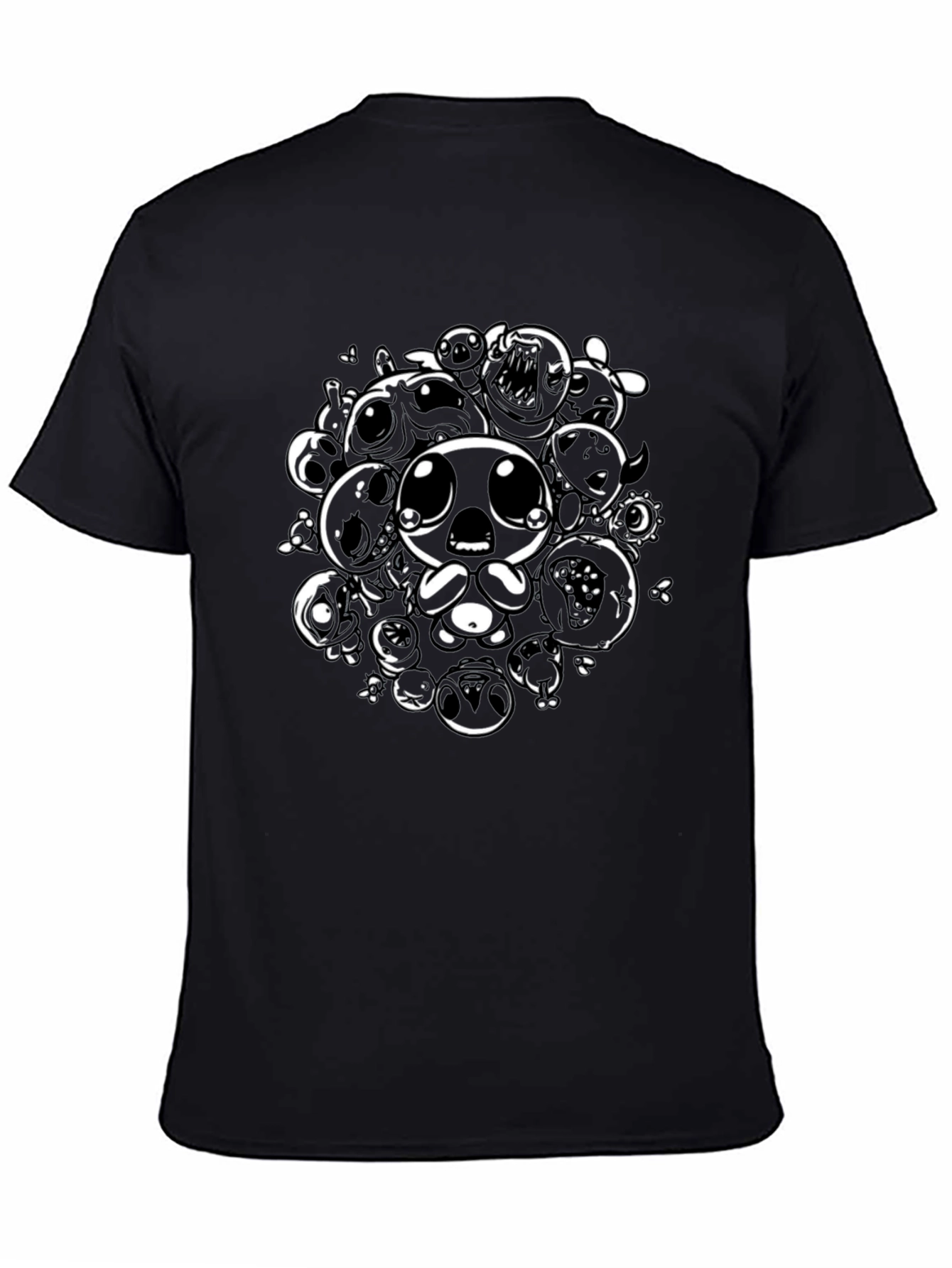 Gaming T-Shirt - Isaac Character Black Tee