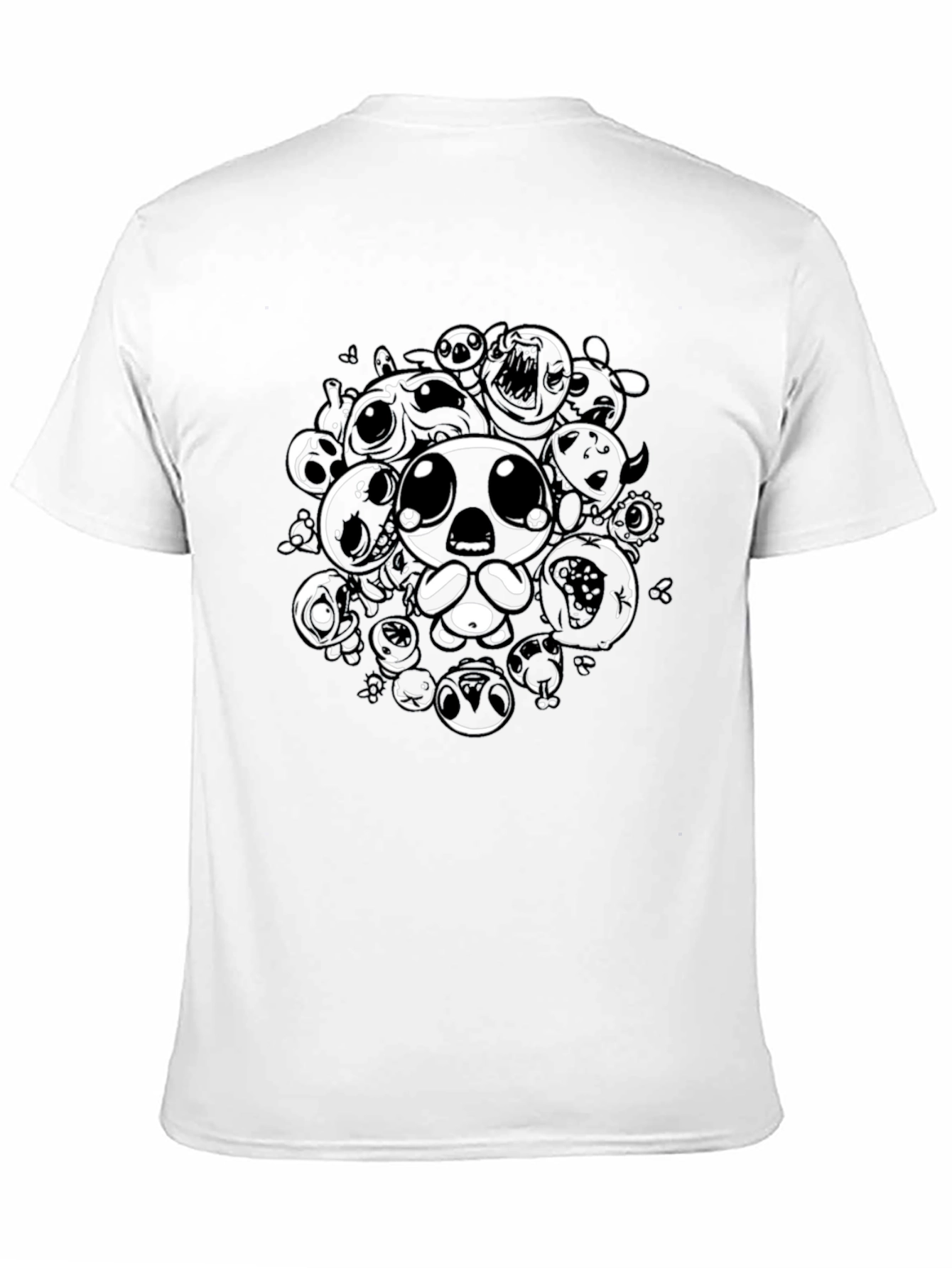 Gaming T-Shirt - Isaac Character Black Tee