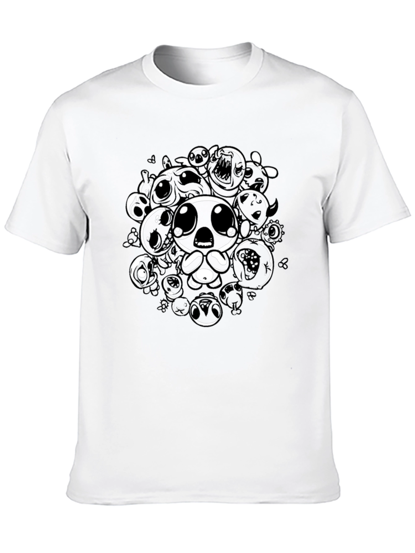 Gaming T-Shirt - Isaac Character Black Tee