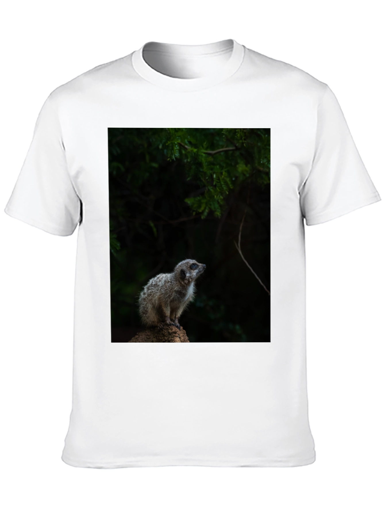 Meerkat Graphic Tee - Wildlife Animal Shirt
