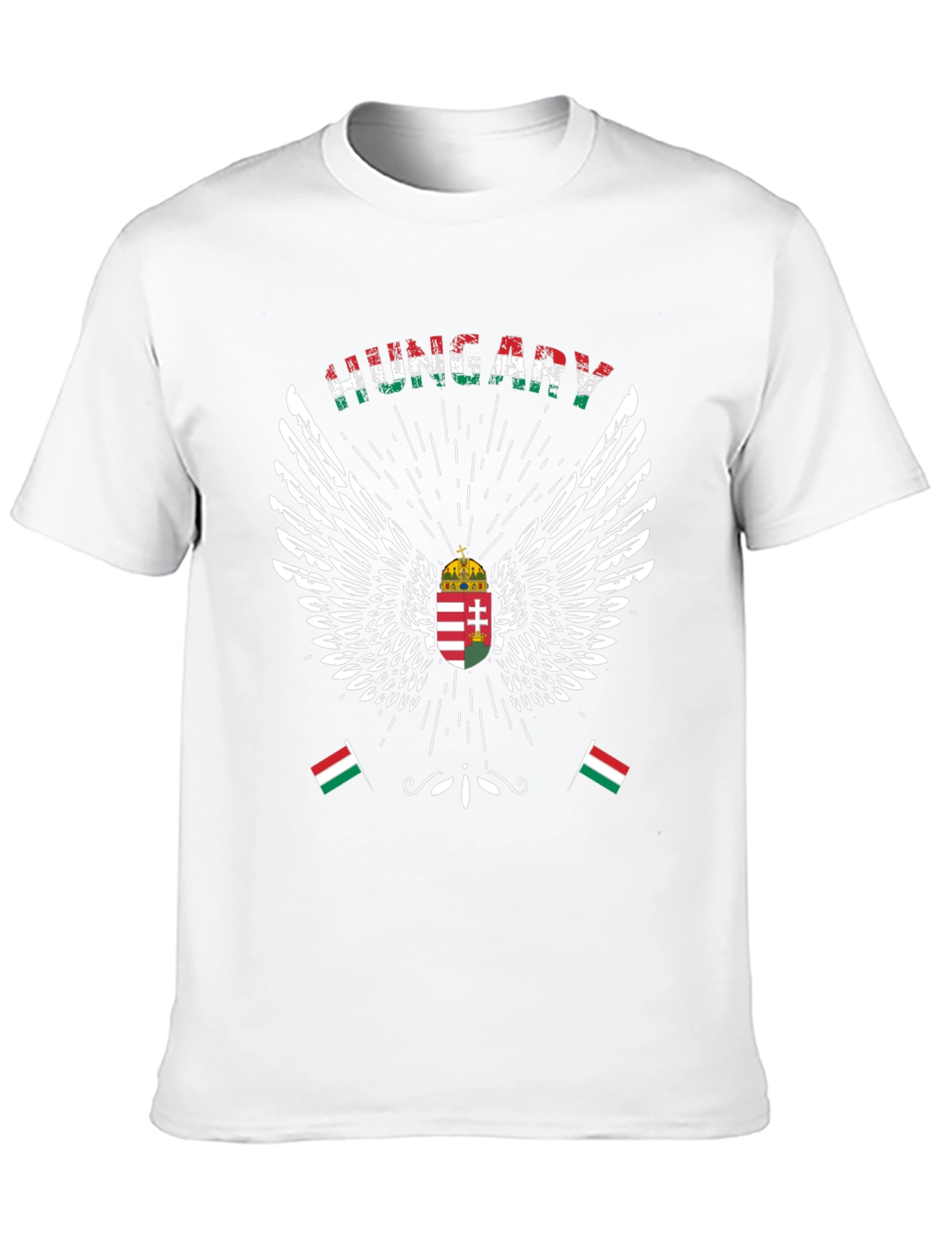 Hungary Flag Wings T-Shirt