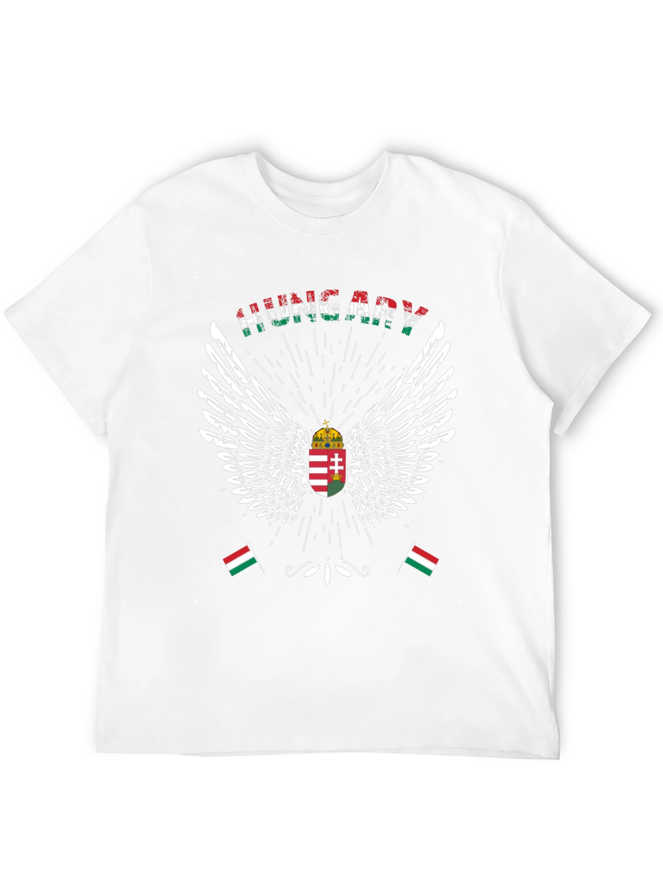 Hungary Flag Wings T-Shirt