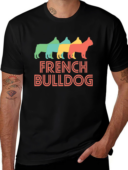 French Bulldog Retro T-Shirt