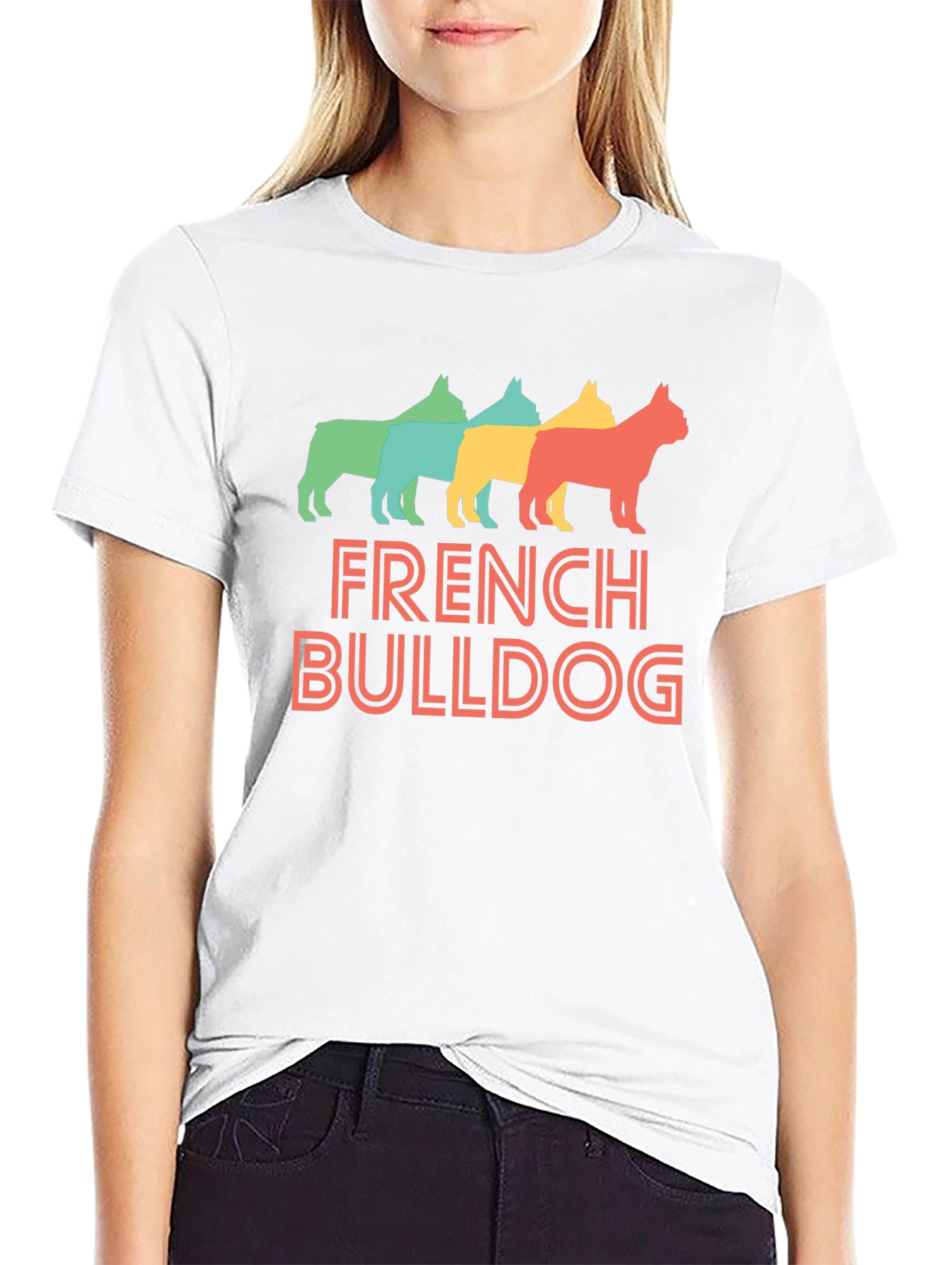 French Bulldog Retro T-Shirt