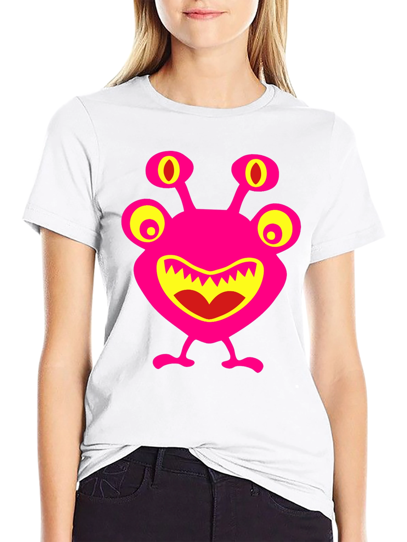 Funky Alien Graphic T-Shirt