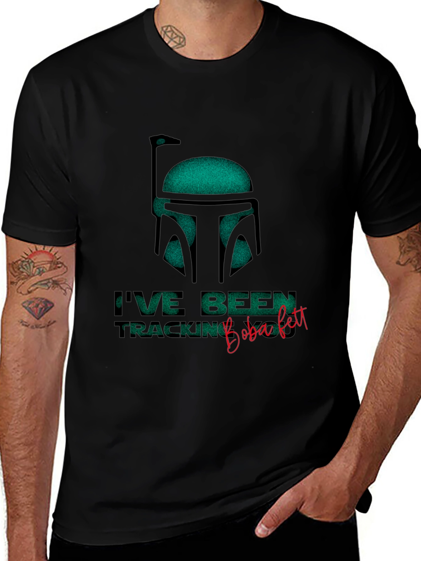 Star Wars Boba Fett Ive Been Tracking T-Shirt