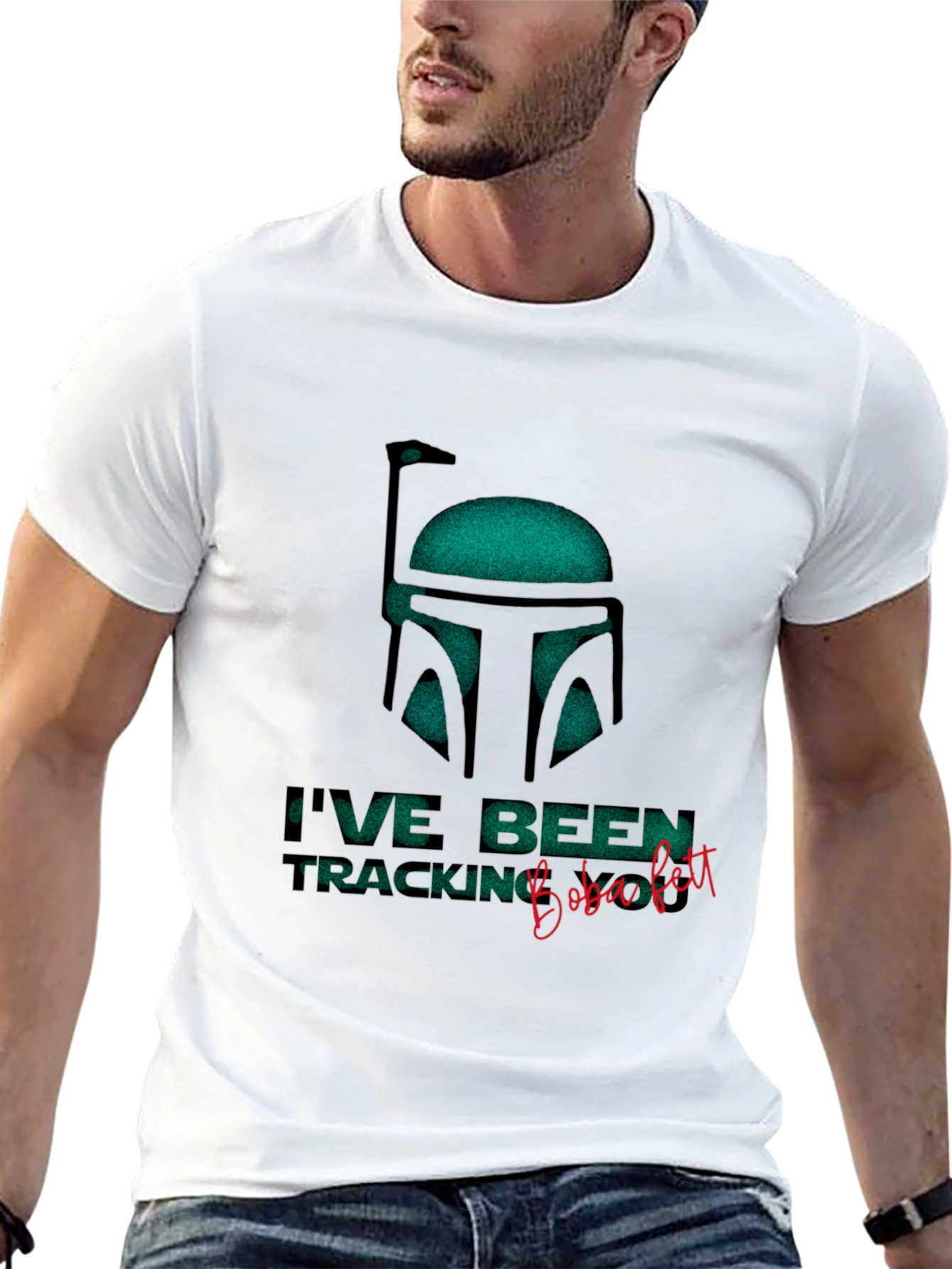 Star Wars Boba Fett Ive Been Tracking T-Shirt