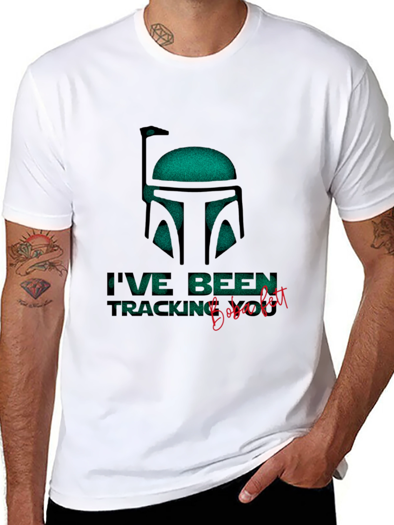 Star Wars Boba Fett Ive Been Tracking T-Shirt