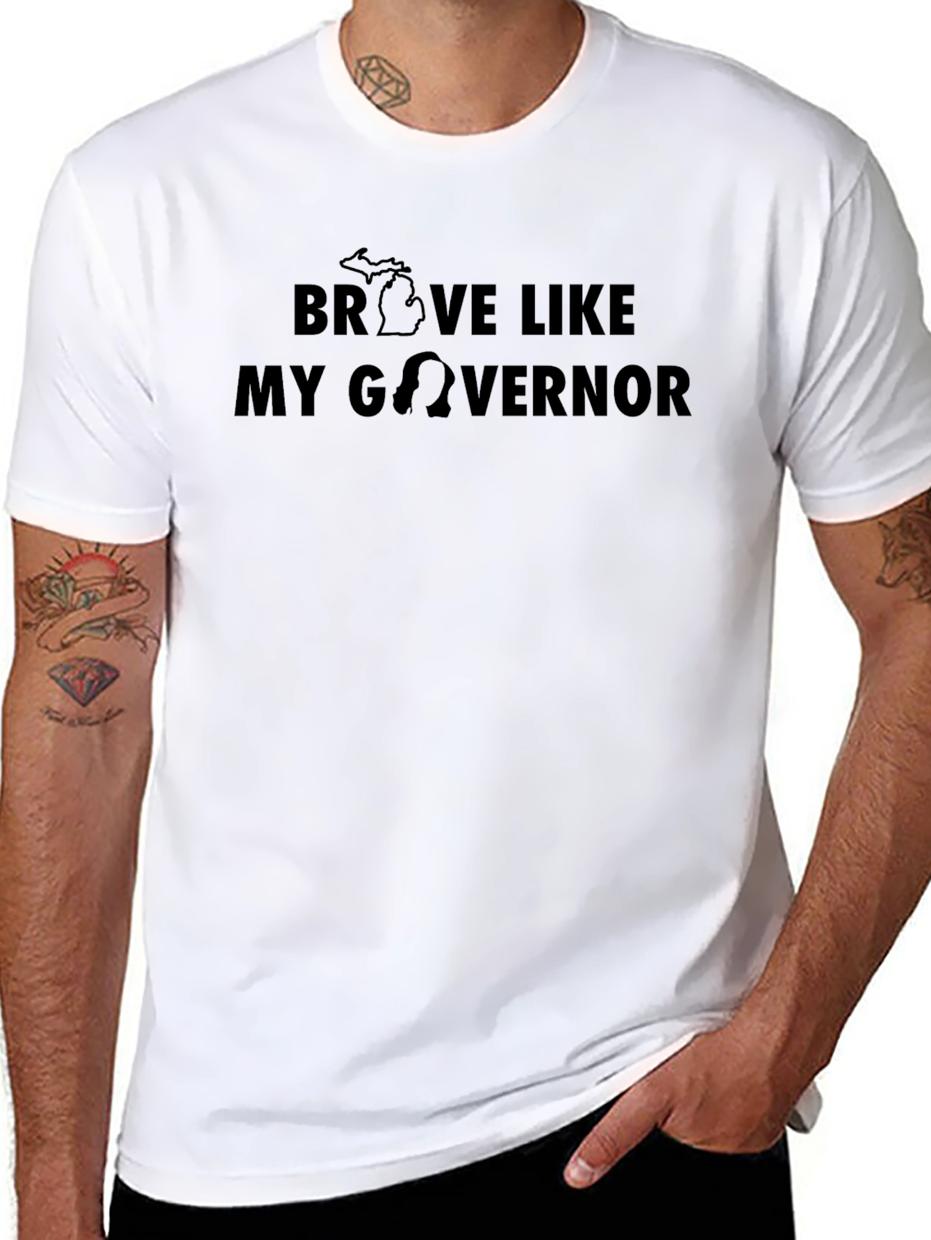Brave Like My Governor T-Shirt