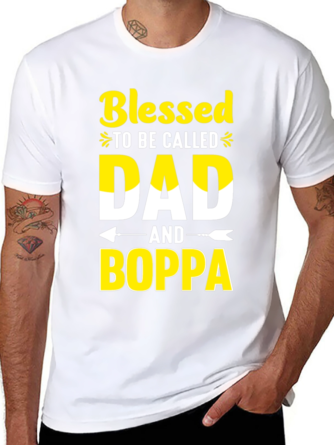 Blessed to be Called Dad and Boppa T-Shirt