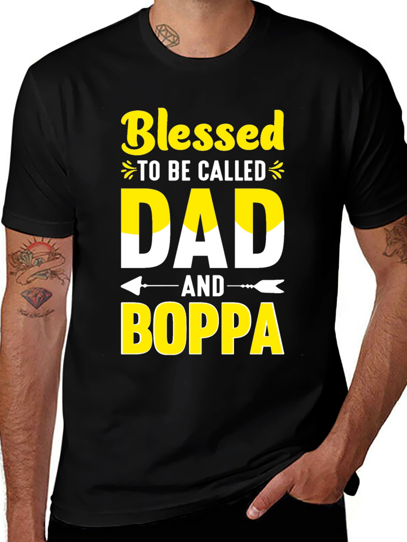 Blessed to be Called Dad and Boppa T-Shirt