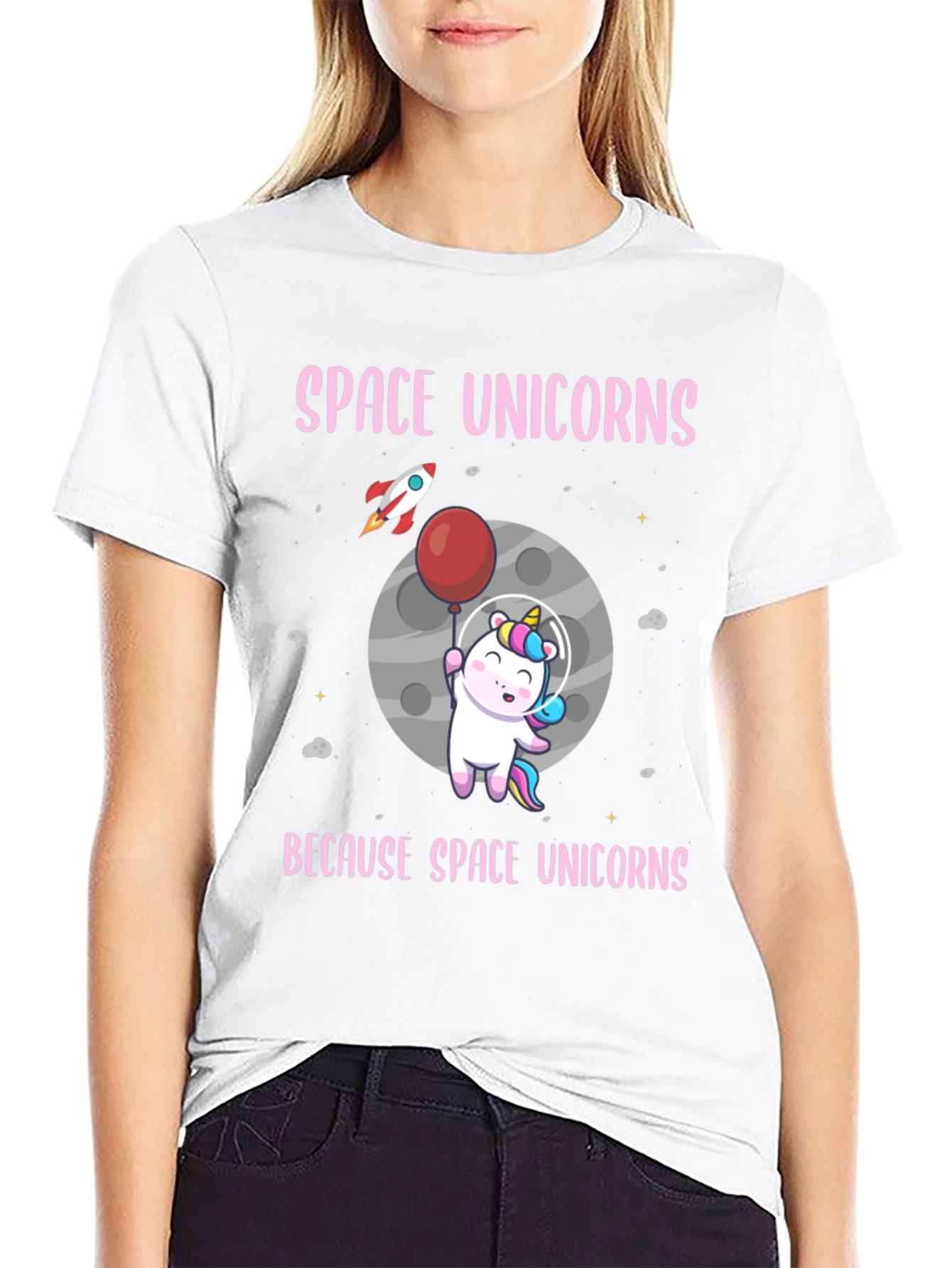 Space Unicorns Graphic T-Shirt