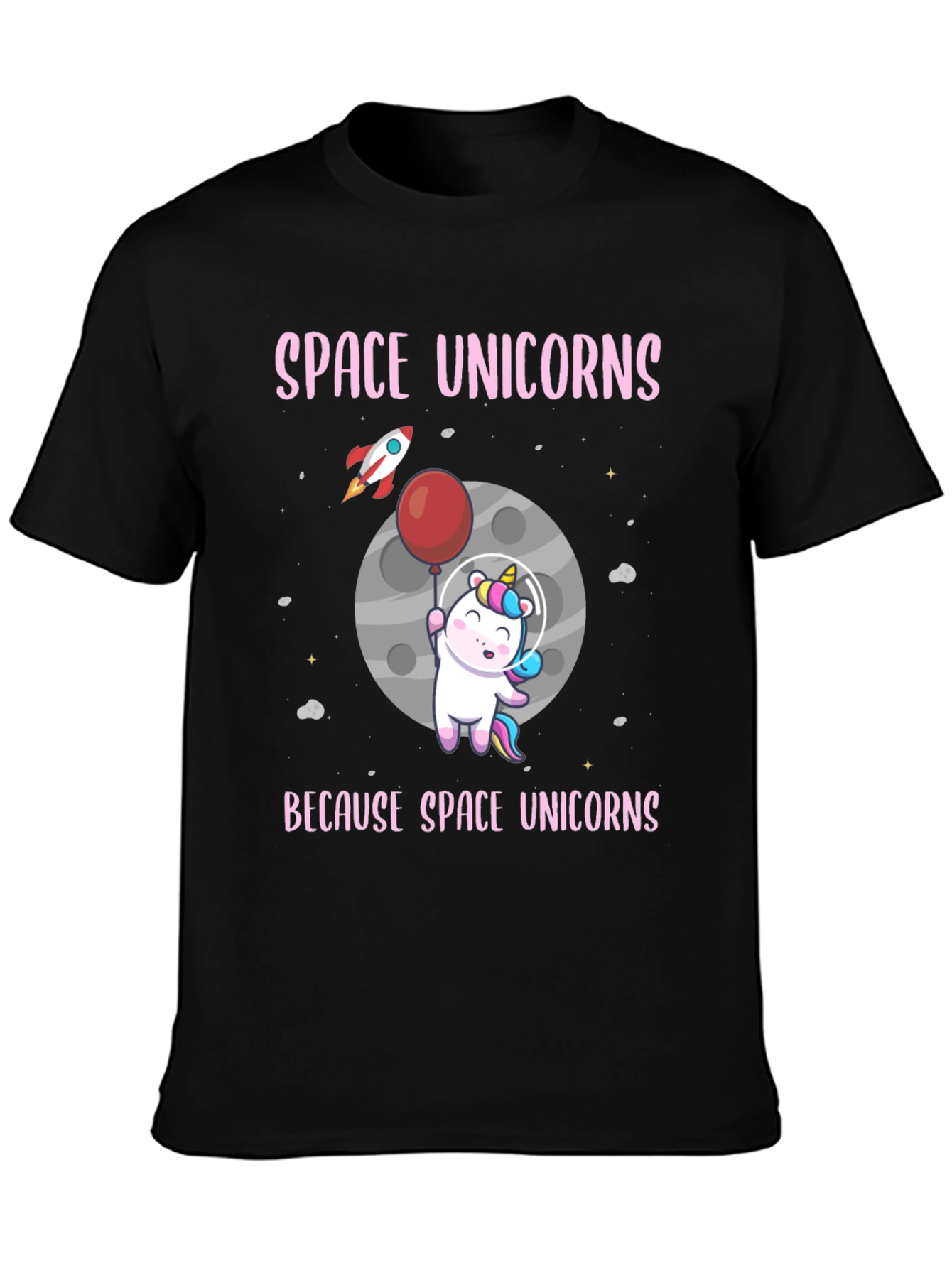 Space Unicorns Graphic T-Shirt