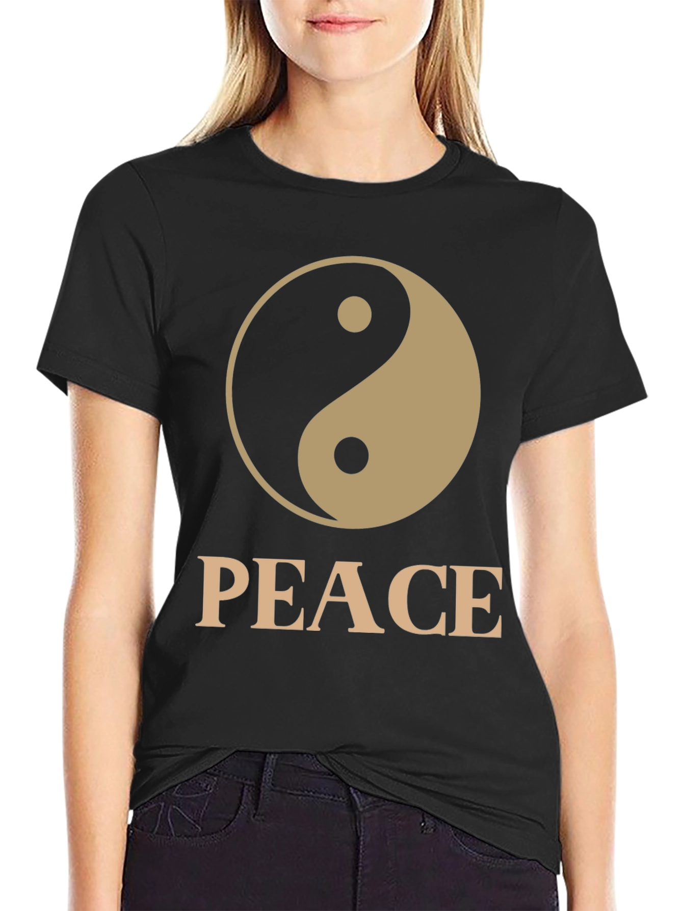 Yin Yang Peace Graphic Tee