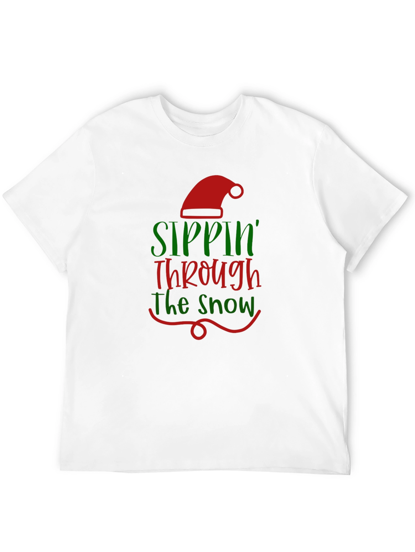 Sippin Through the Snow Graphic Tee