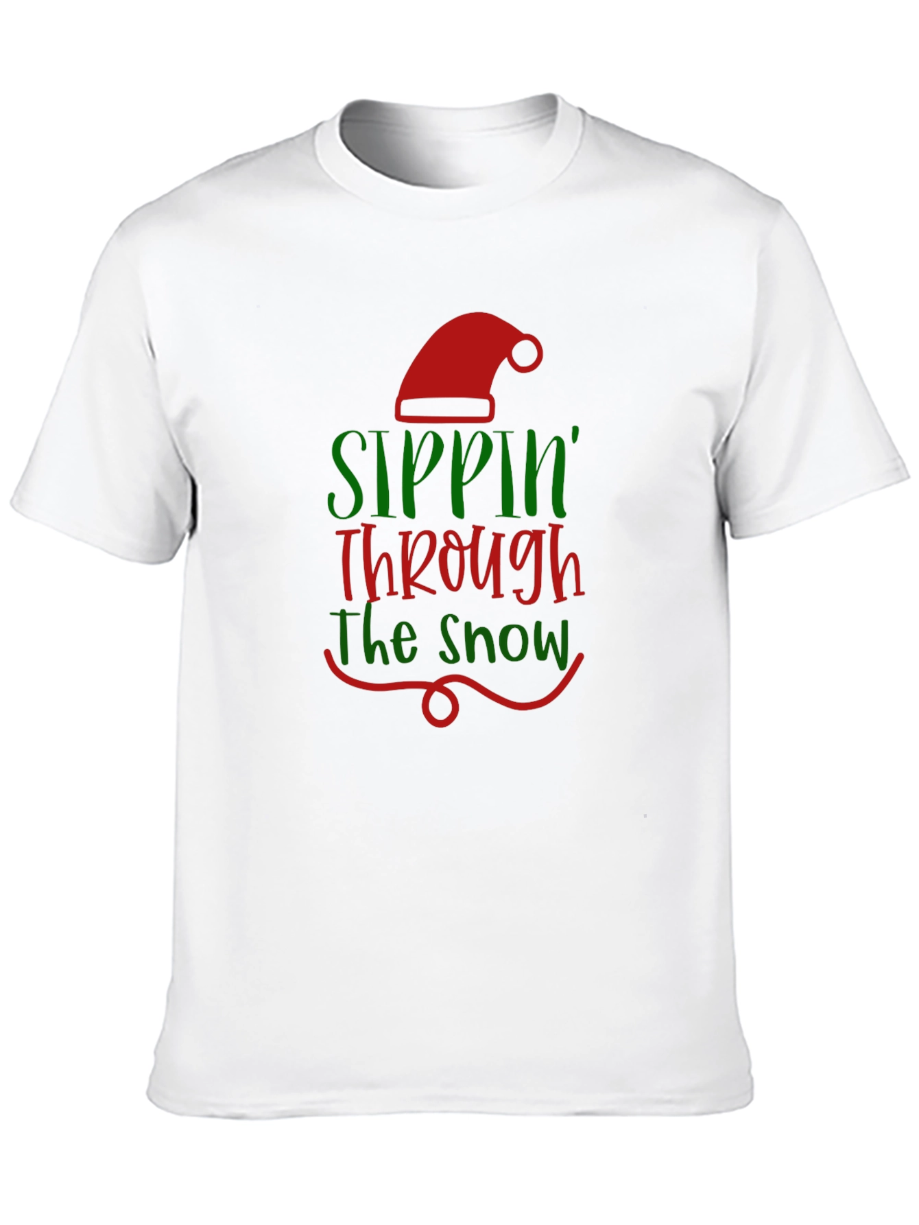 Sippin Through the Snow Graphic Tee