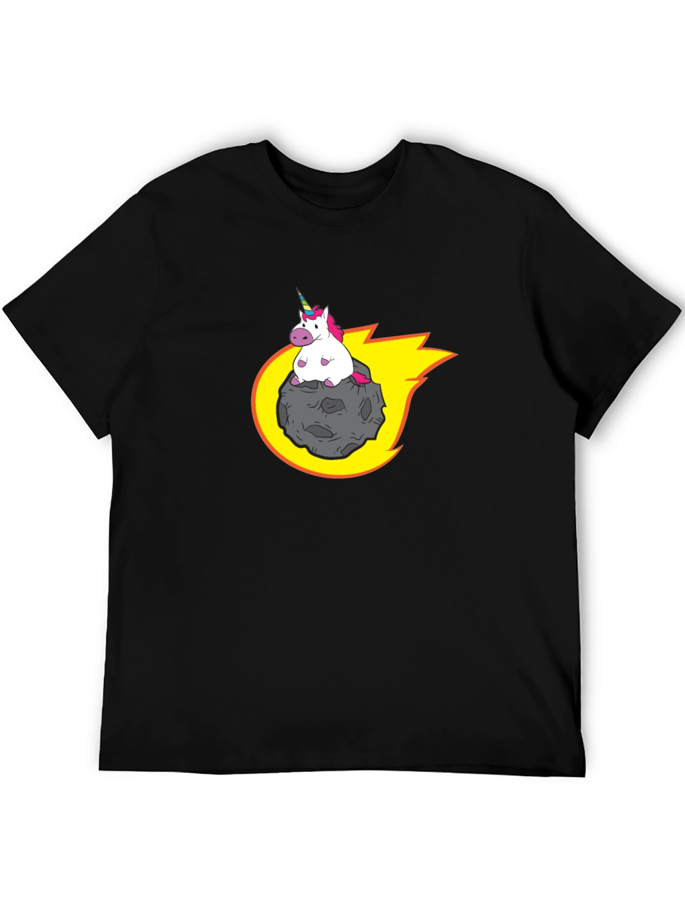 Unicorn Riding Meteor T-Shirt