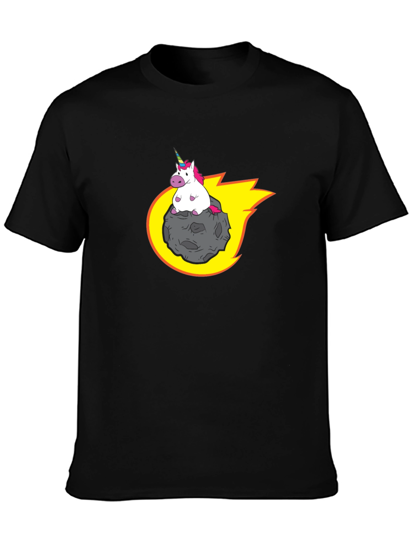 Unicorn Riding Meteor T-Shirt