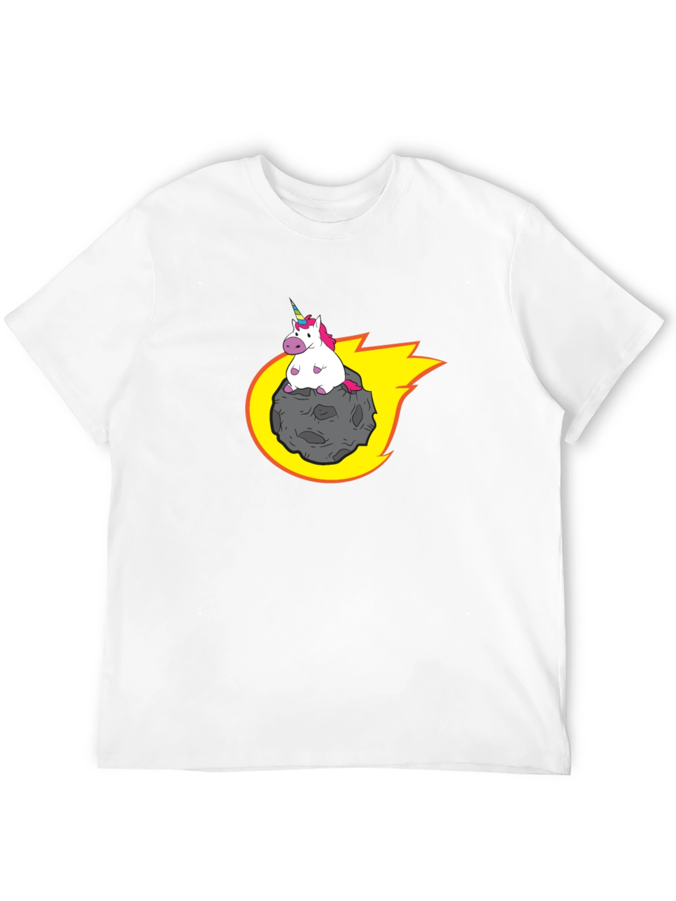 Unicorn Riding Meteor T-Shirt