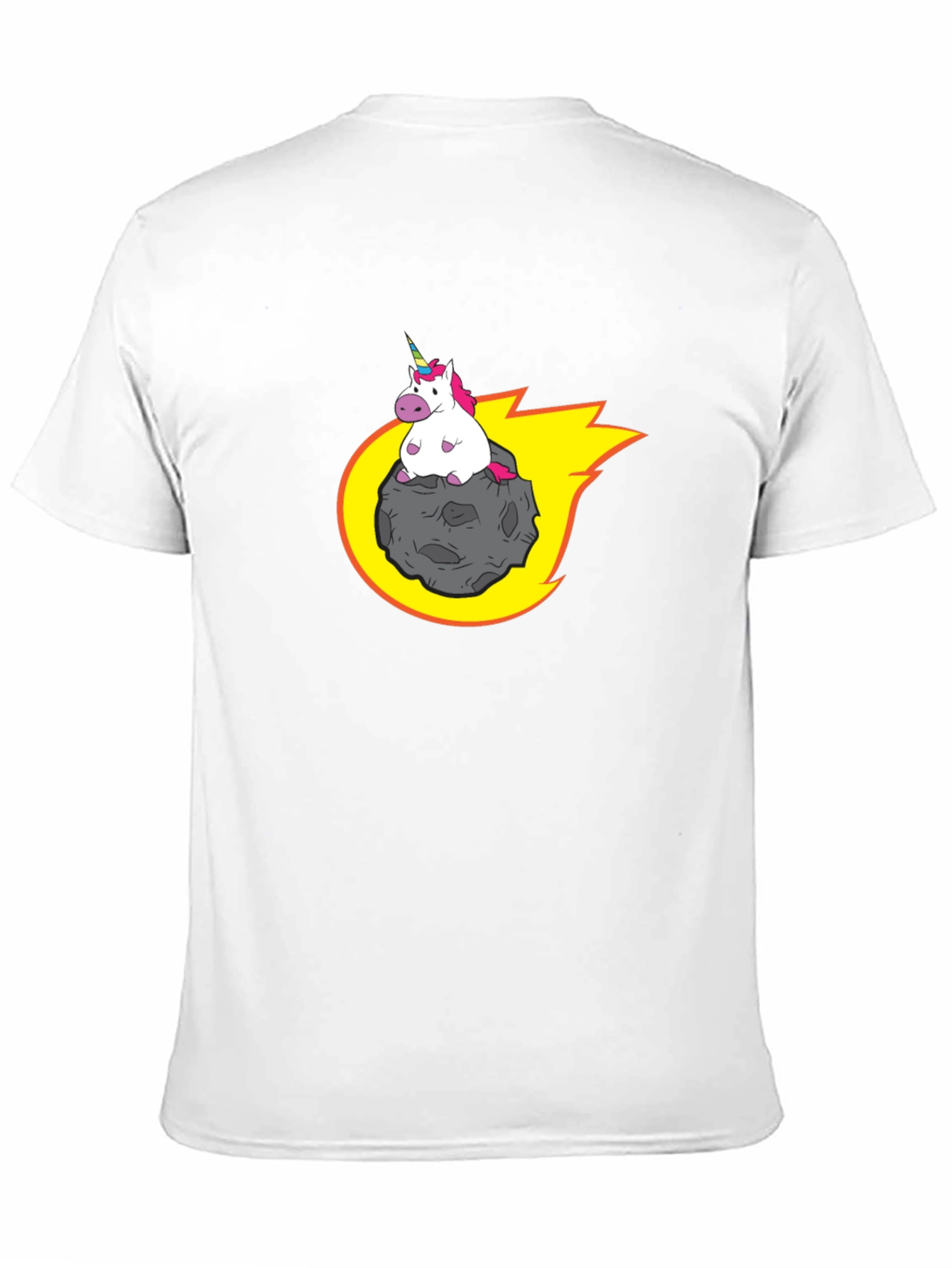 Unicorn Riding Meteor T-Shirt