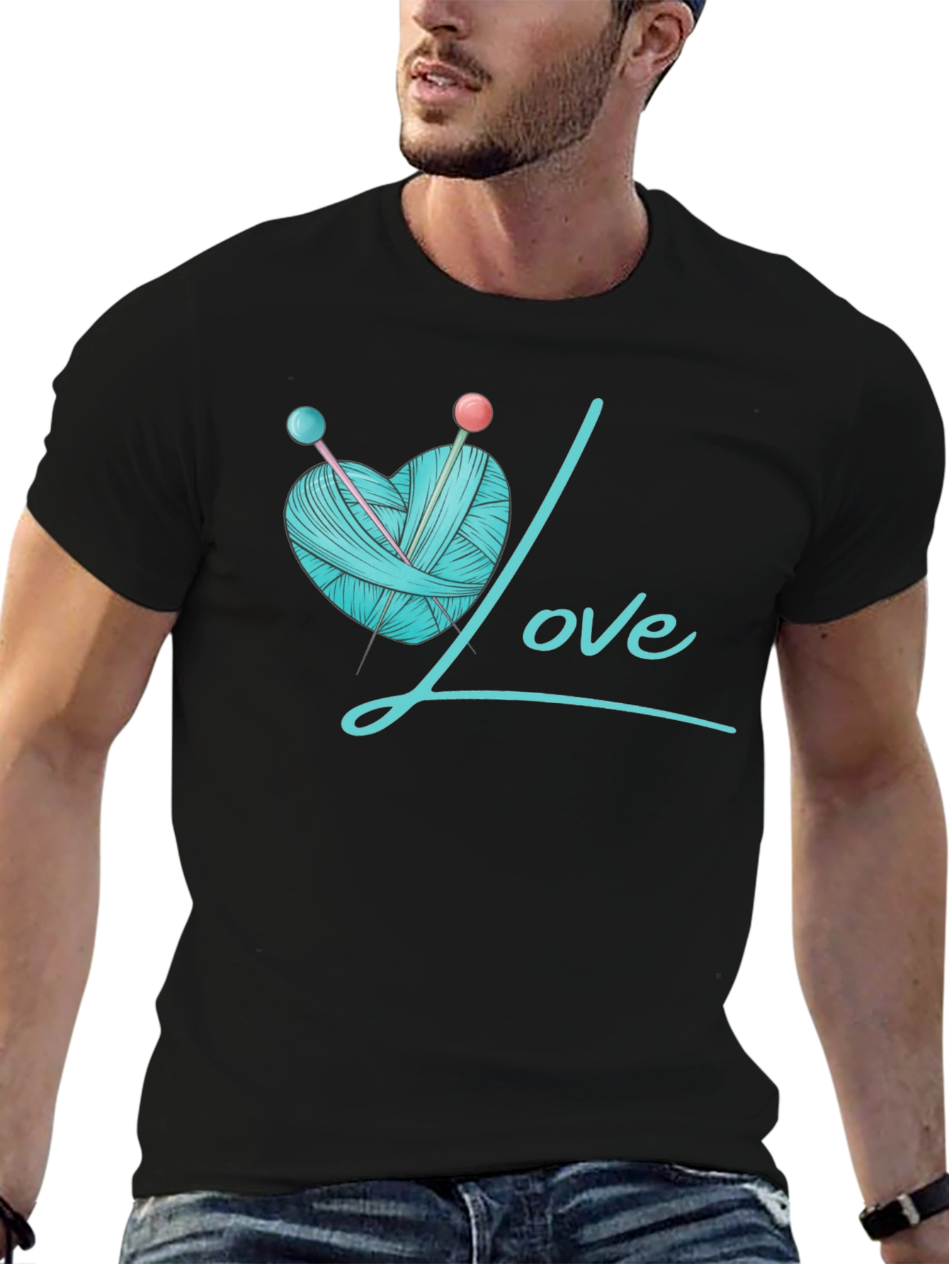 Knitting Love T-Shirt