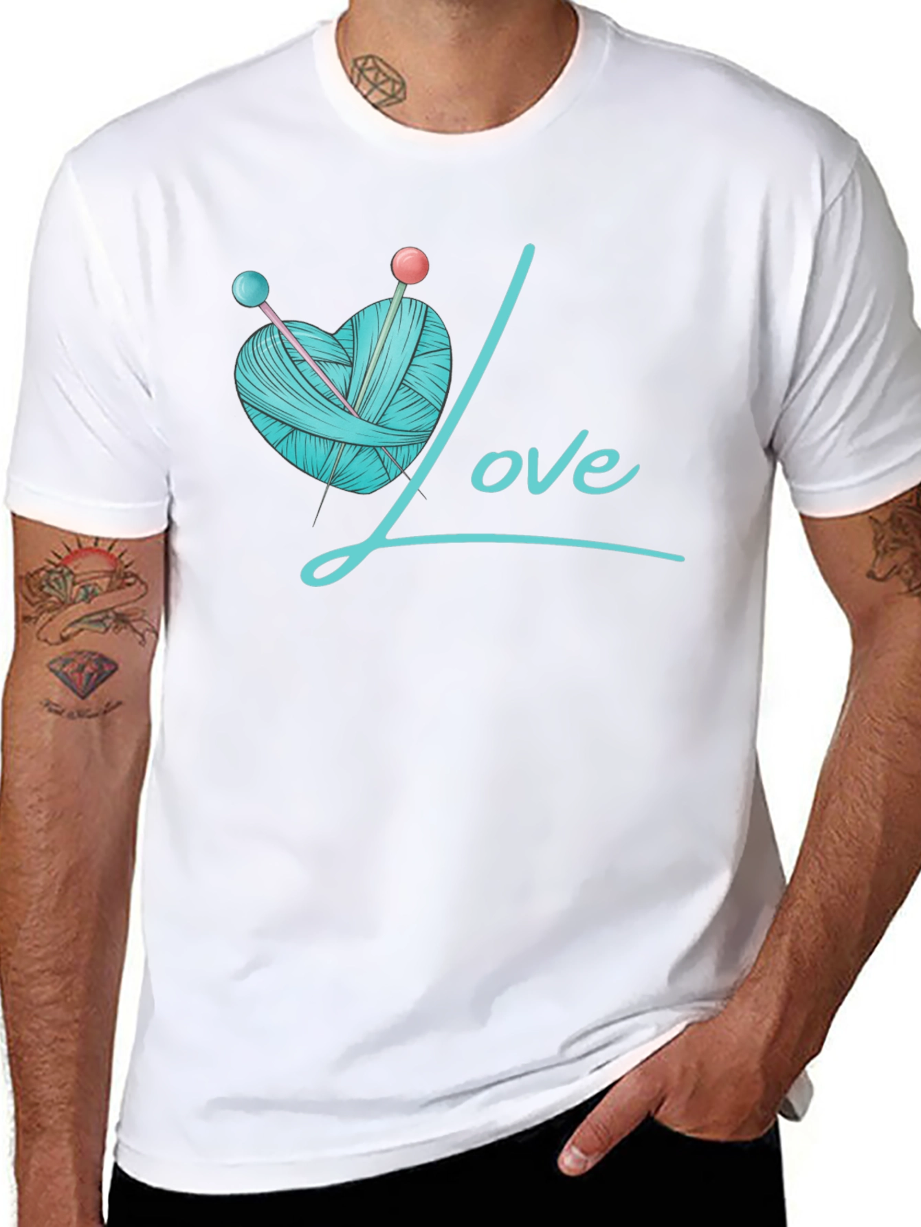 Knitting Love T-Shirt