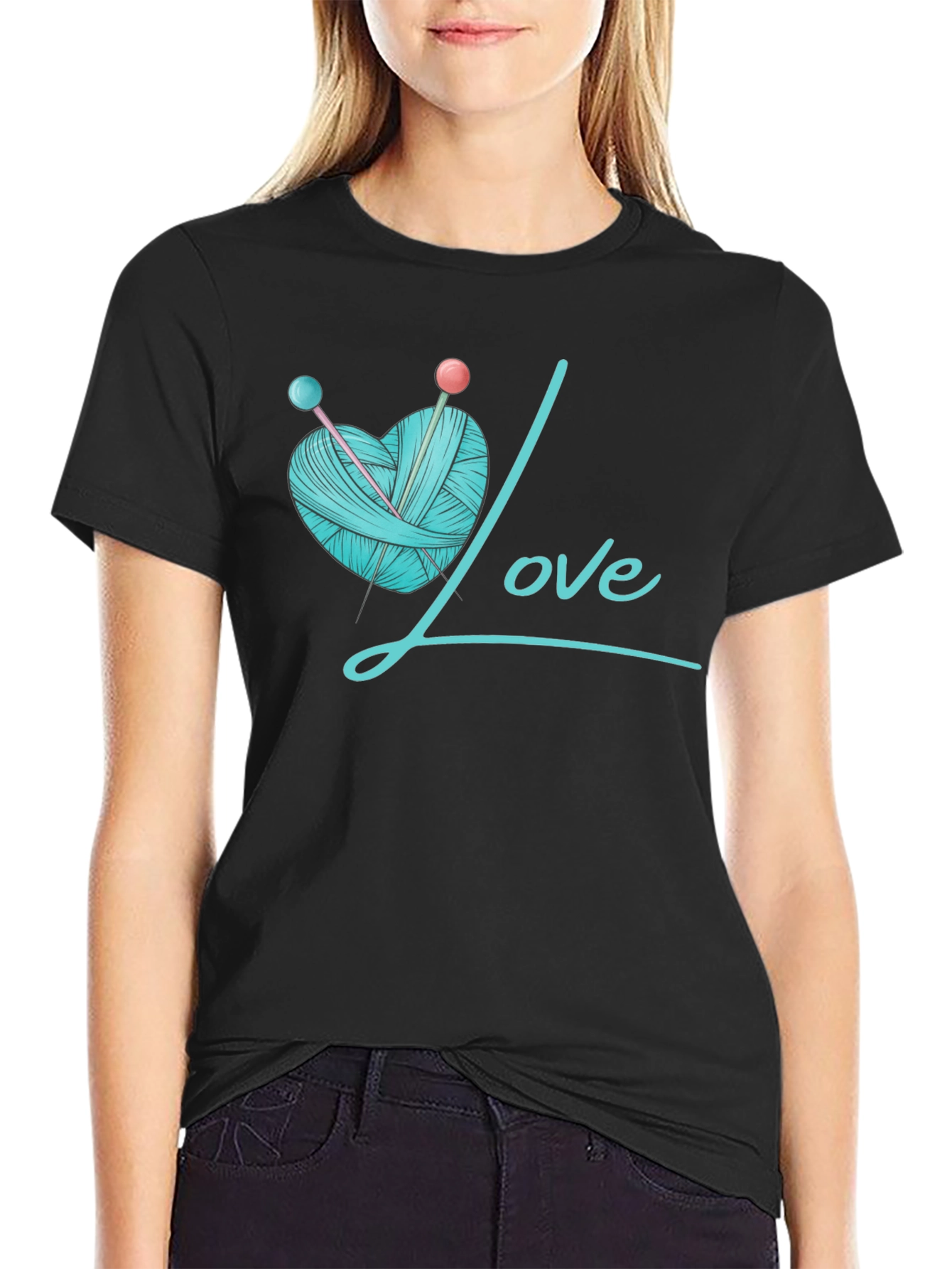 Knitting Love T-Shirt