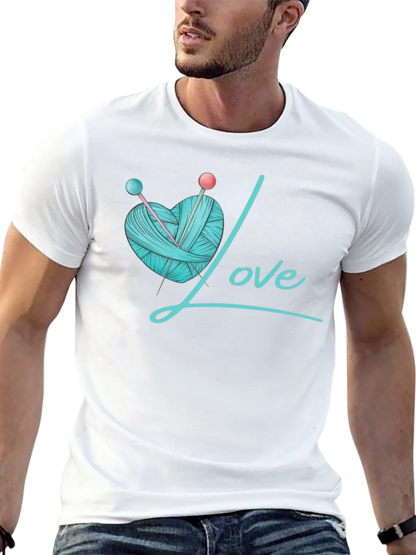 Knitting Love T-Shirt