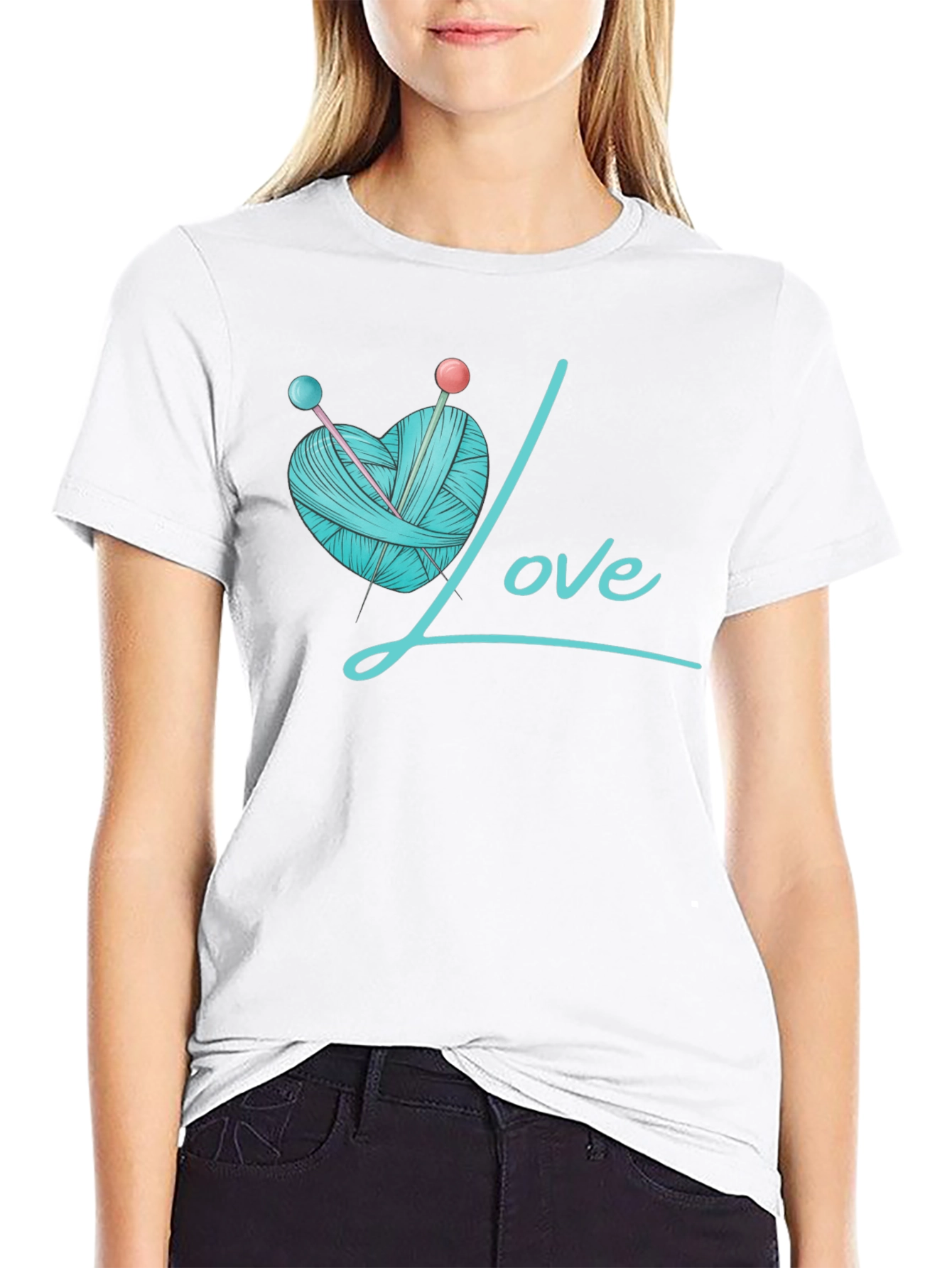 Knitting Love T-Shirt