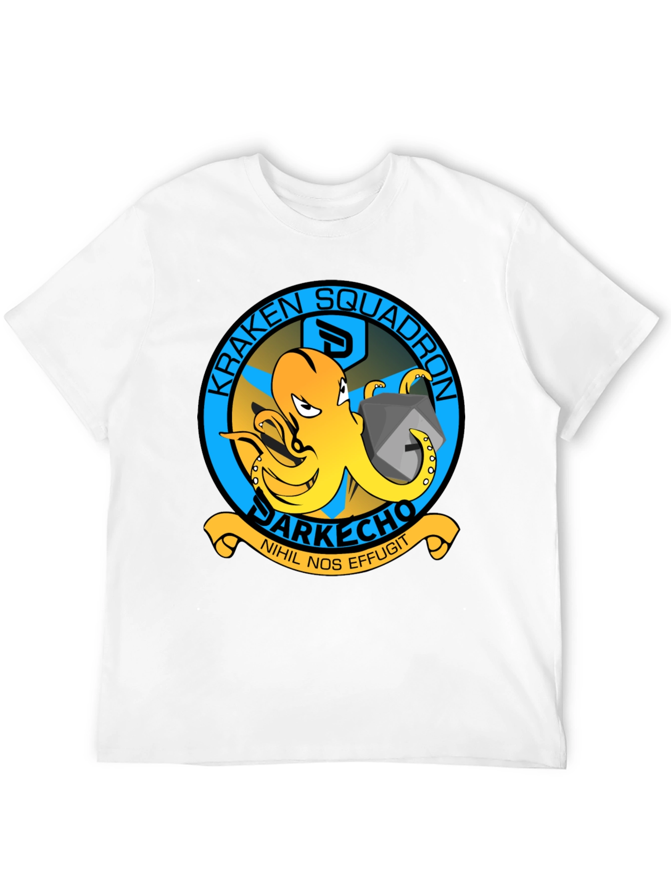 Kraken Squadron Graphic T-Shirt - Dark Echo Design