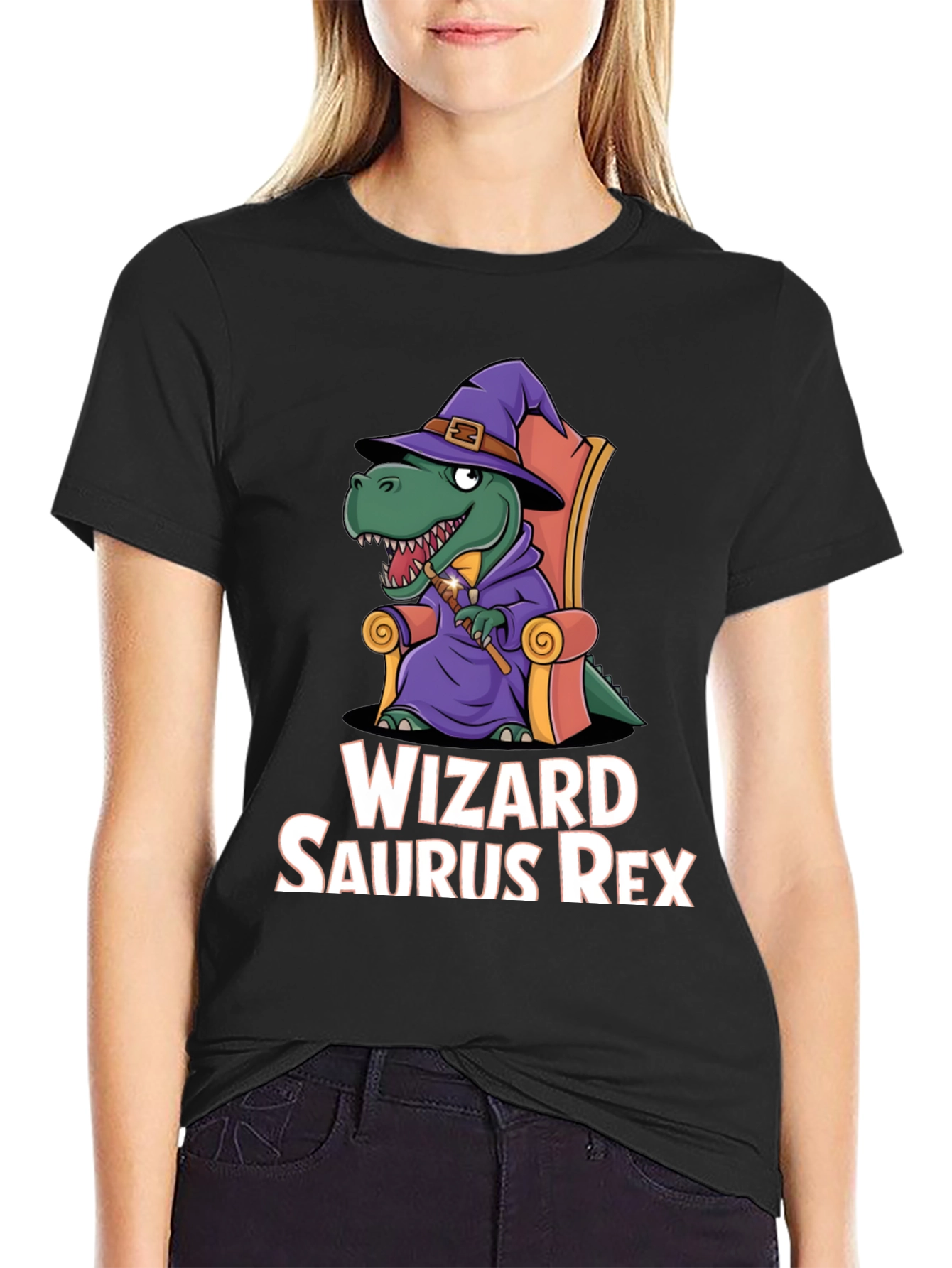 Wizard Saurus Rex T-Shirt