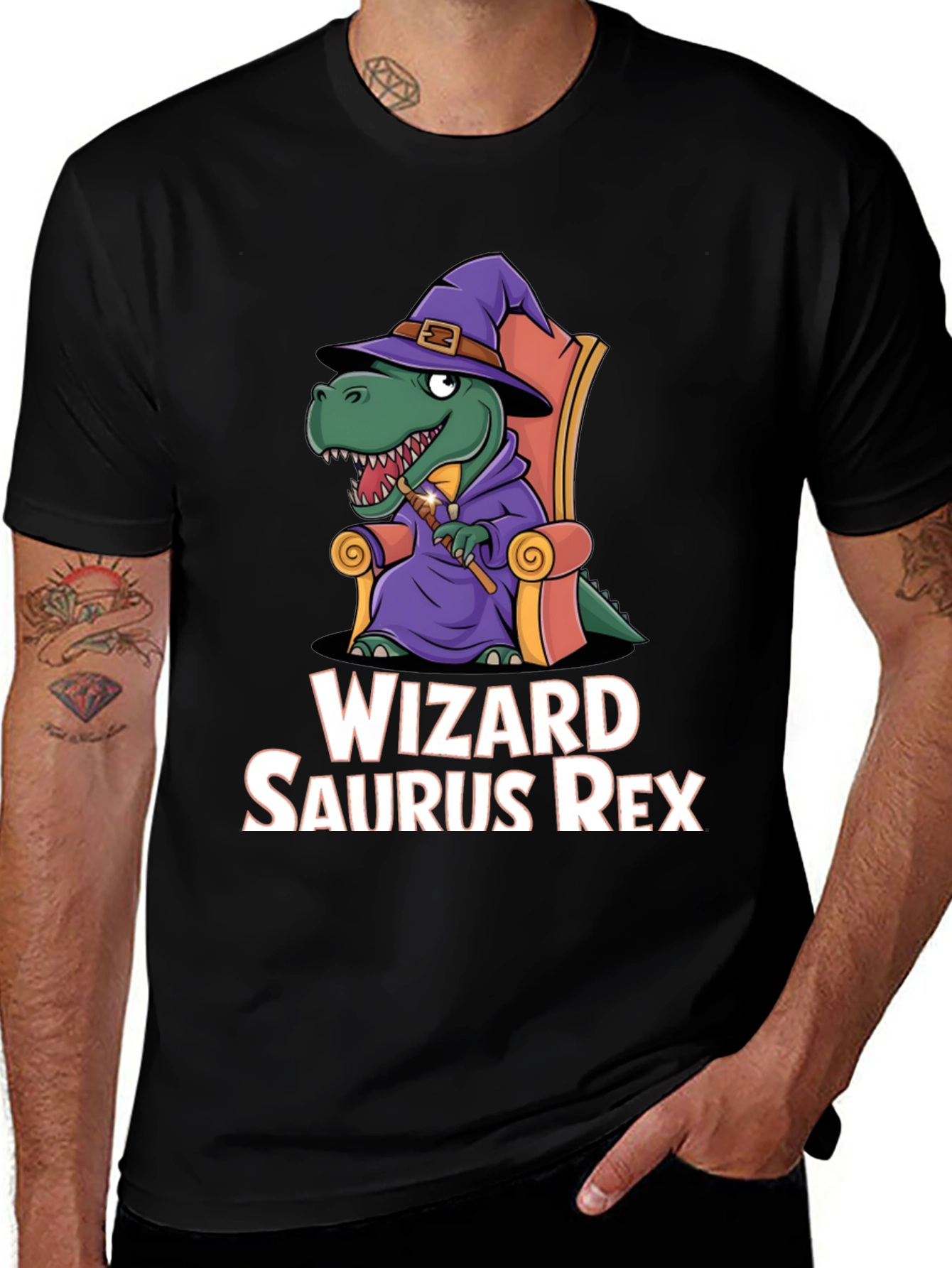 Wizard Saurus Rex T-Shirt