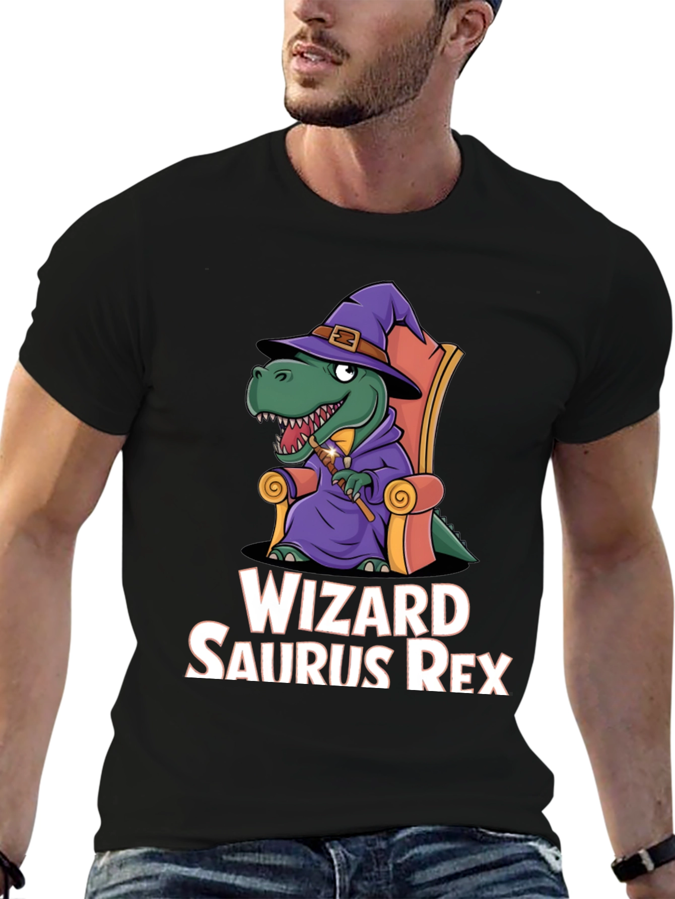 Wizard Saurus Rex T-Shirt