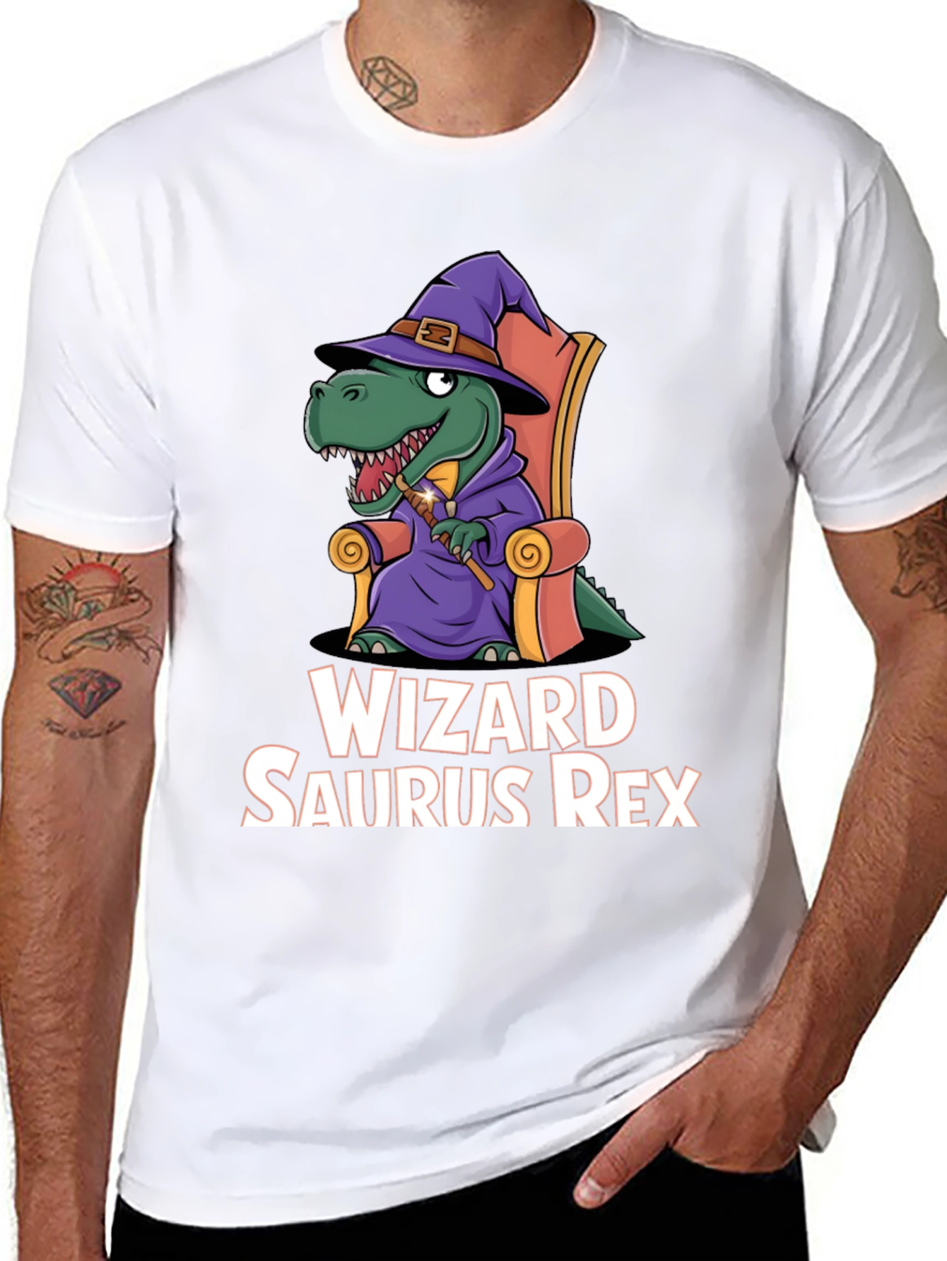 Wizard Saurus Rex T-Shirt