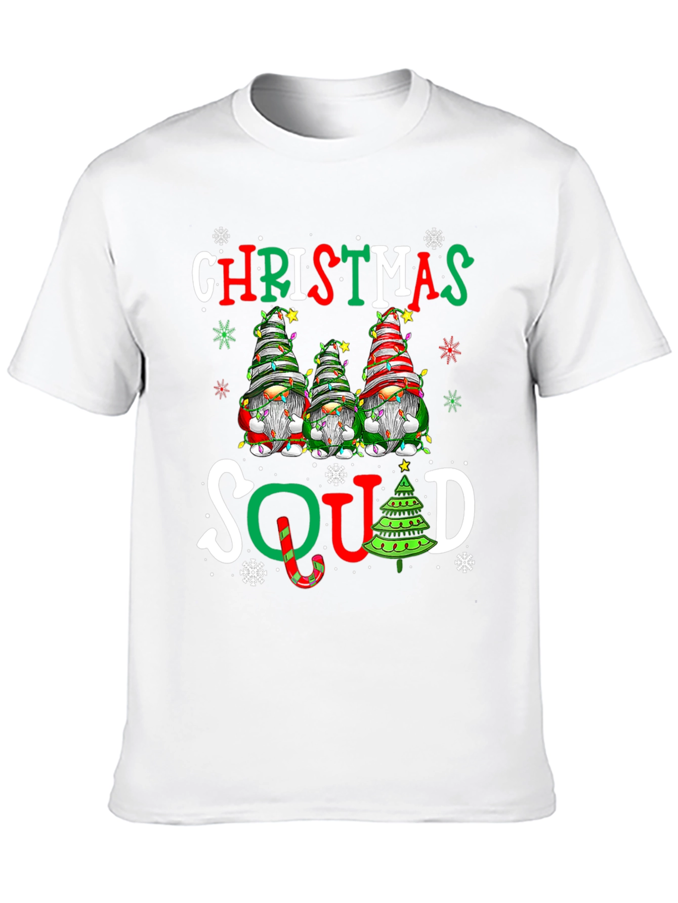 Christmas Squad Gnomes Graphic Tee