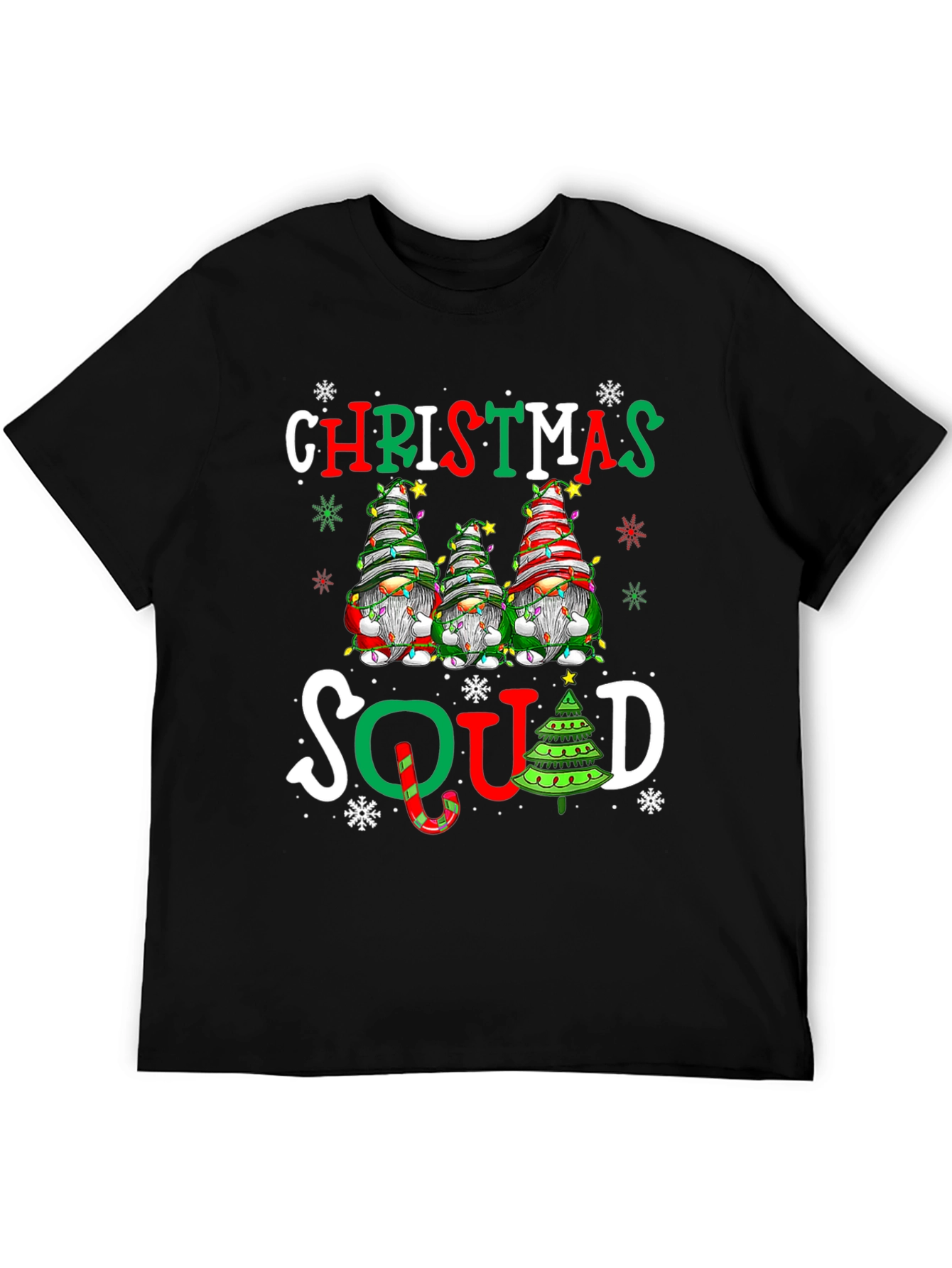Christmas Squad Gnomes Graphic Tee