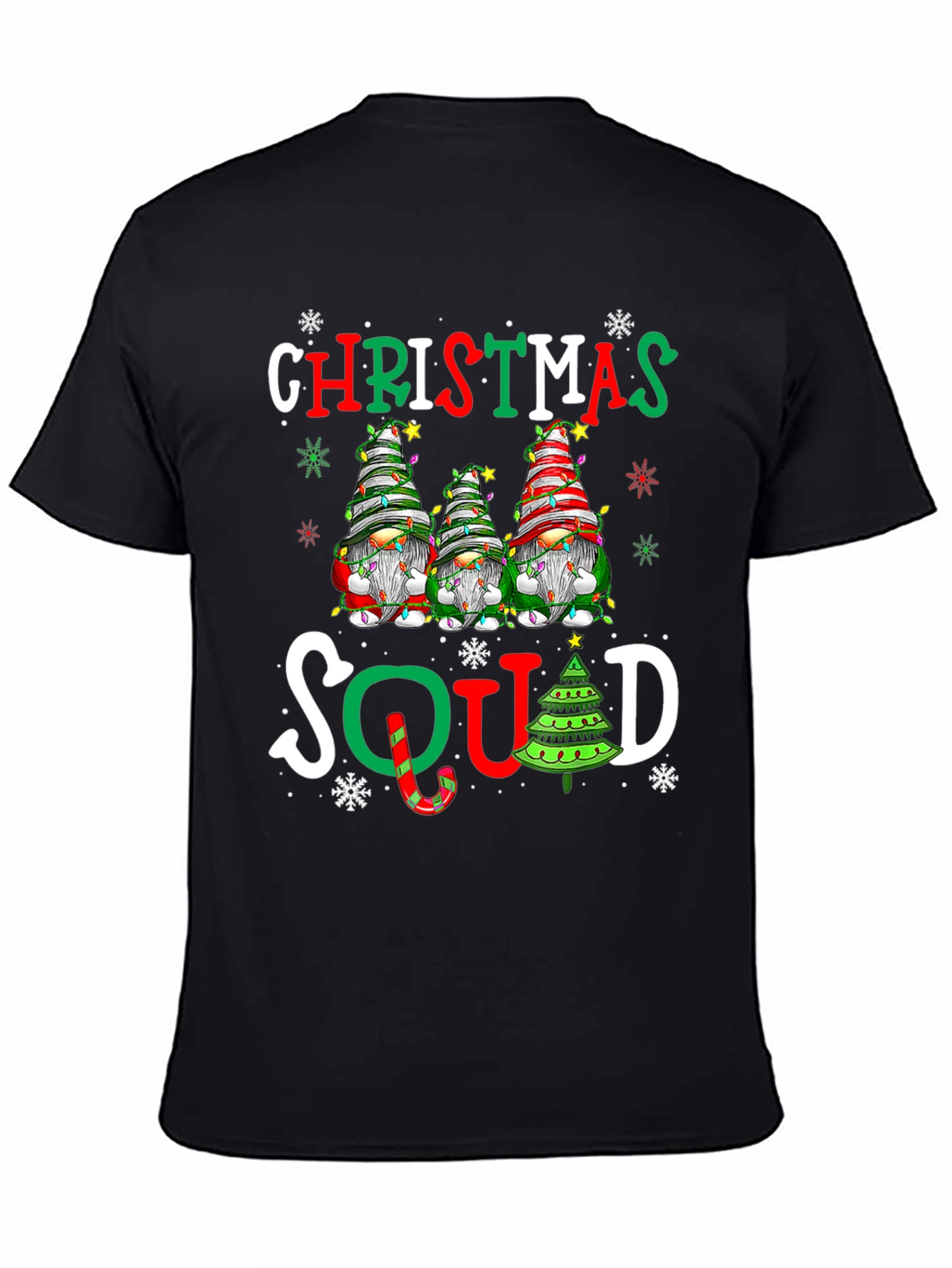 Christmas Squad Gnomes Graphic Tee
