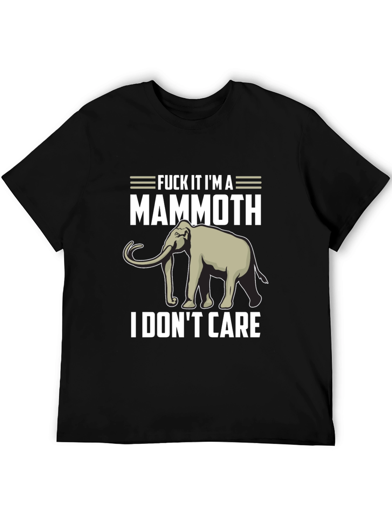 Mammoth Graphic Tee - I Dont Care T-Shirt